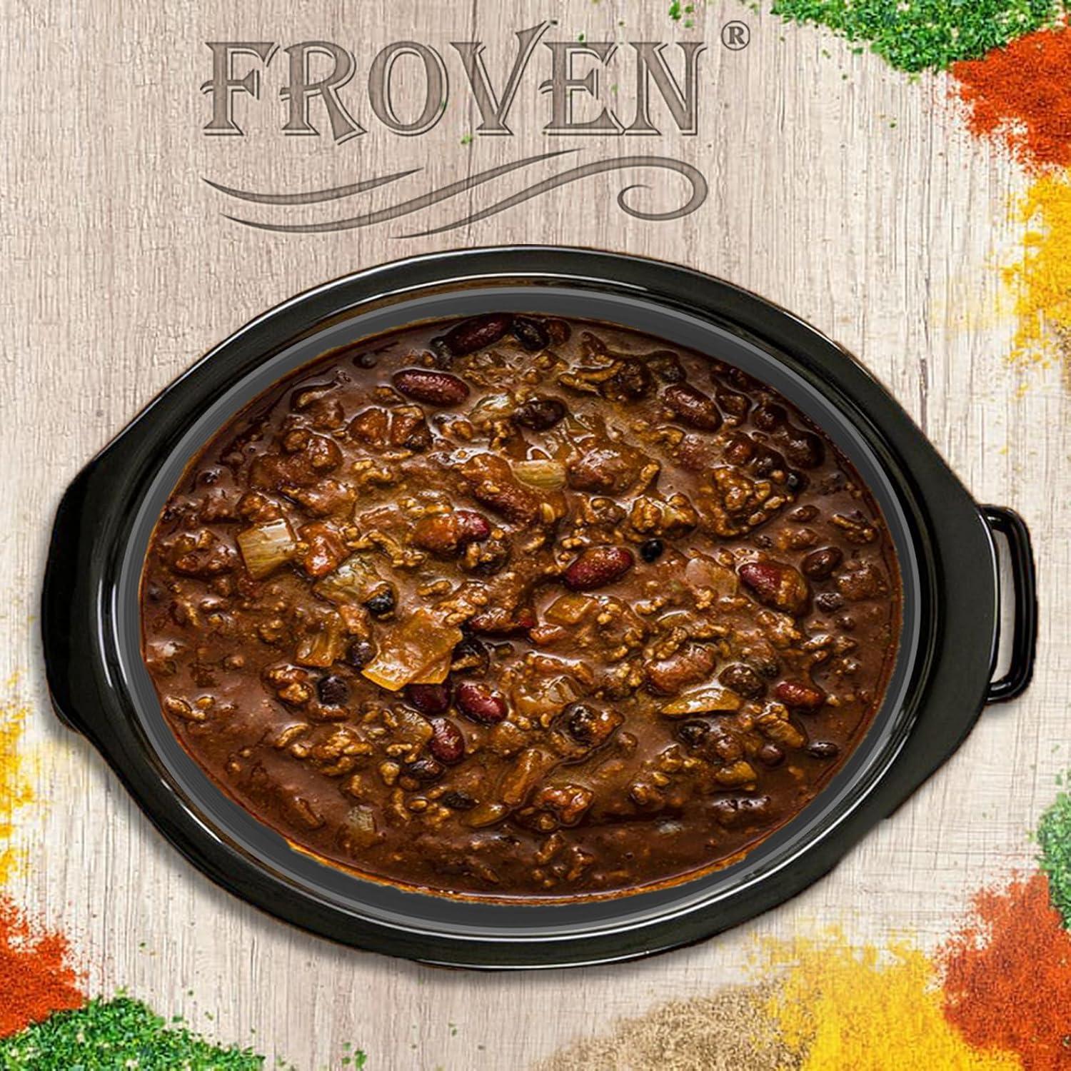 Forro de Silicona FROVEN para Olla de Cocción Lenta 6QT