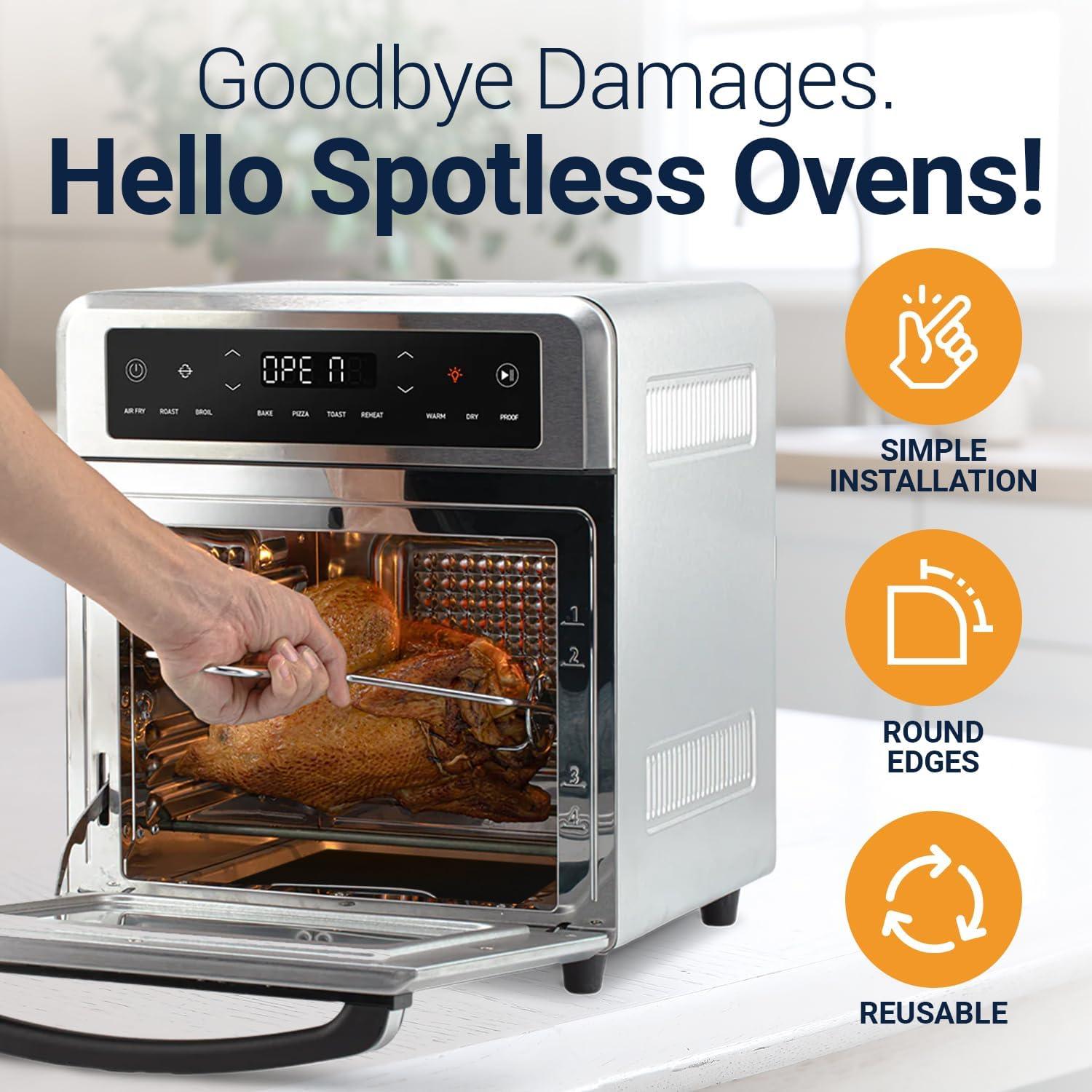 Forros Reutilizables para Horno Tostador Esenciales de Linda 30x30cm