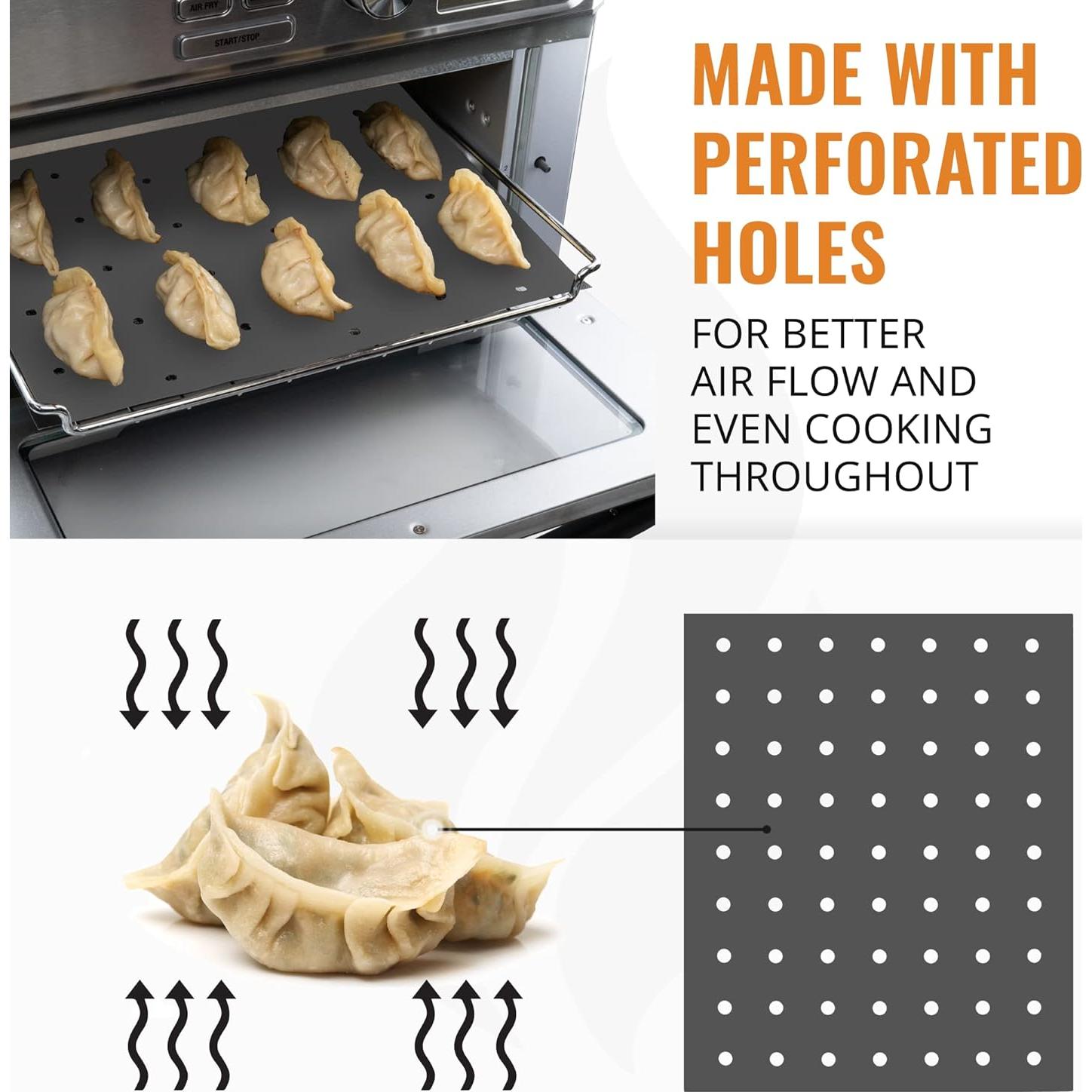 Forros Reutilizables para Horno Tostador INFRAOVENS 23 x 28 cm