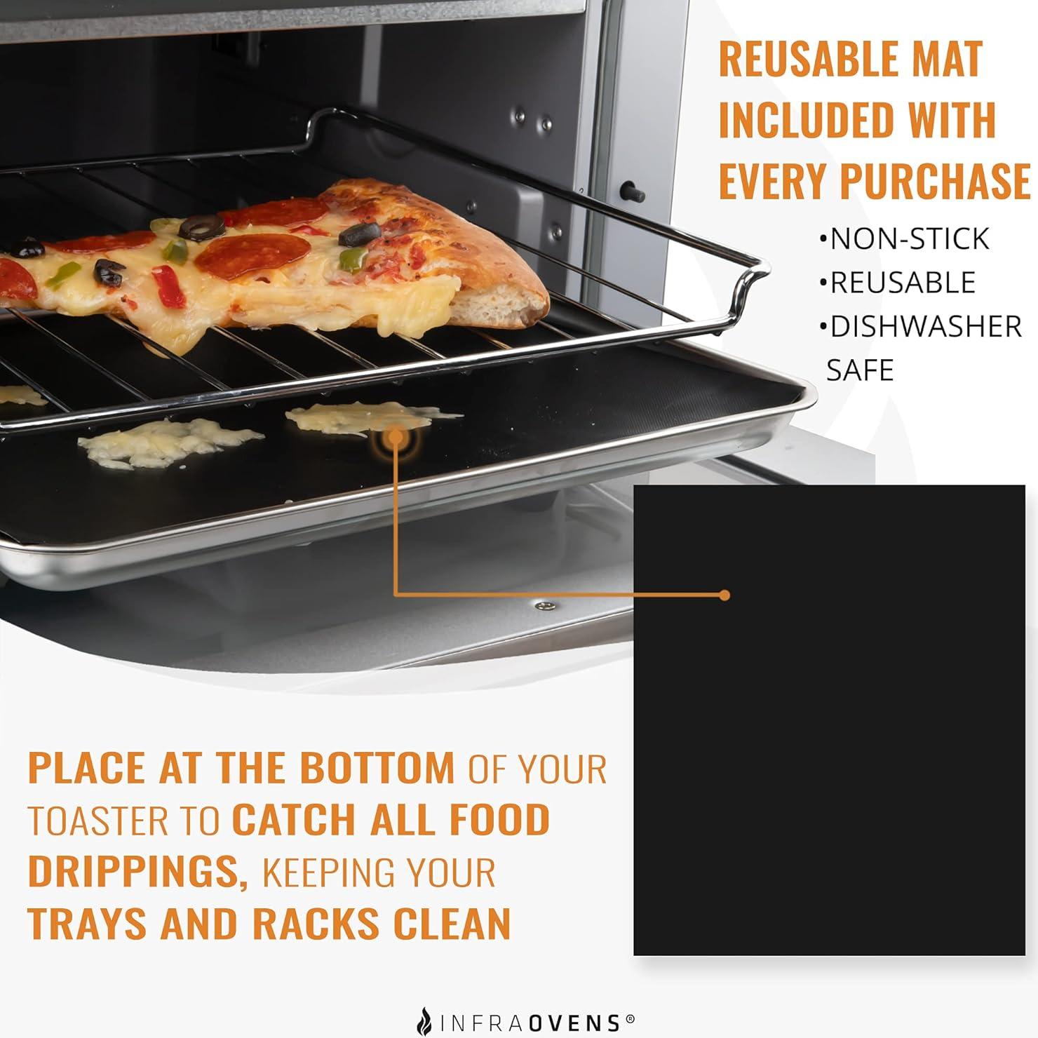 Forros Reutilizables para Horno Tostador INFRAOVENS 23 x 28 cm