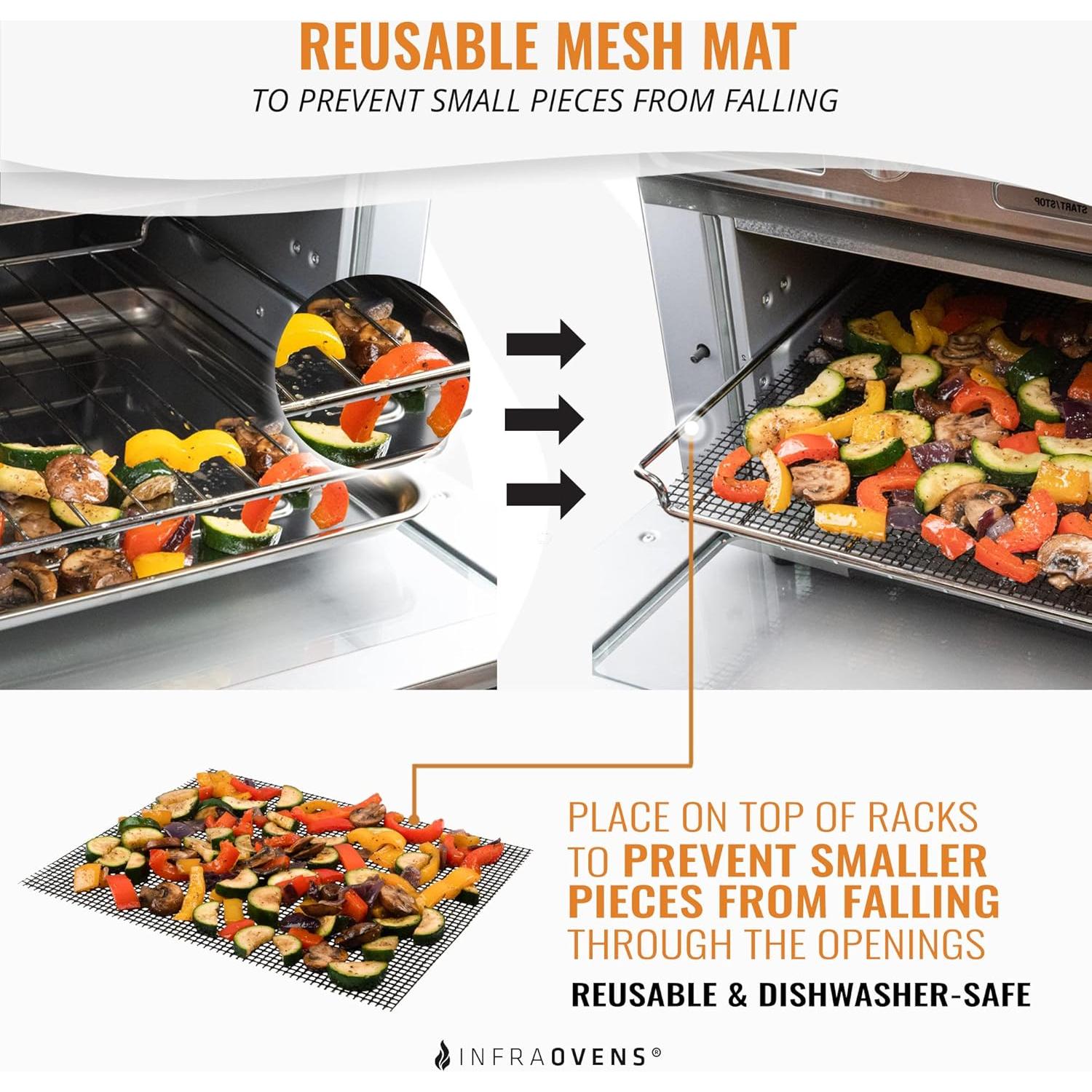 Forros Reutilizables para Horno Tostador INFRAOVENS 23 x 28 cm