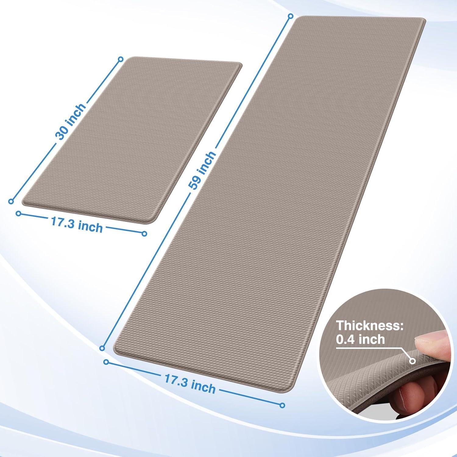 Alfombrillas Antifatiga StepRite 2PCS 43.9x76.2cm Caqui