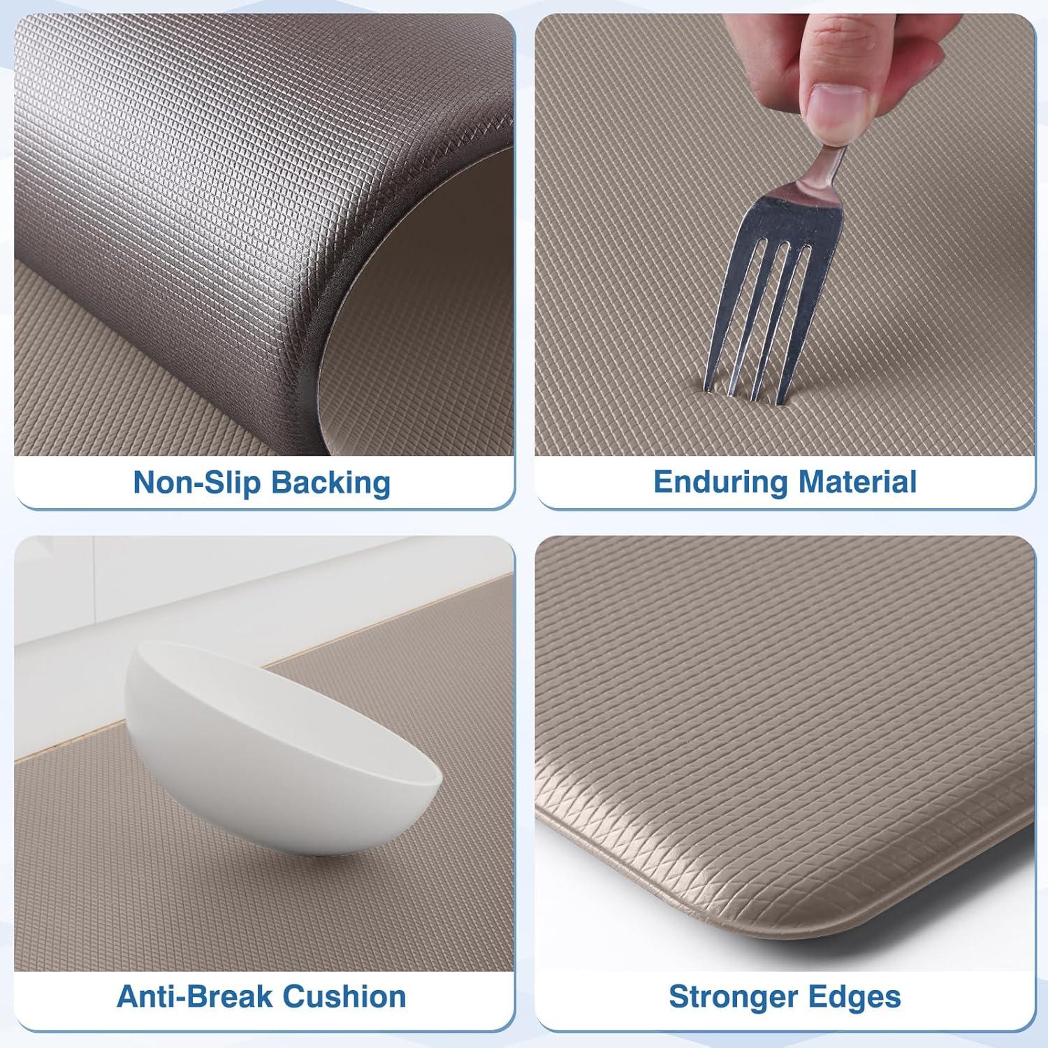 Alfombrillas Antifatiga StepRite 2PCS 43.9x76.2cm Caqui