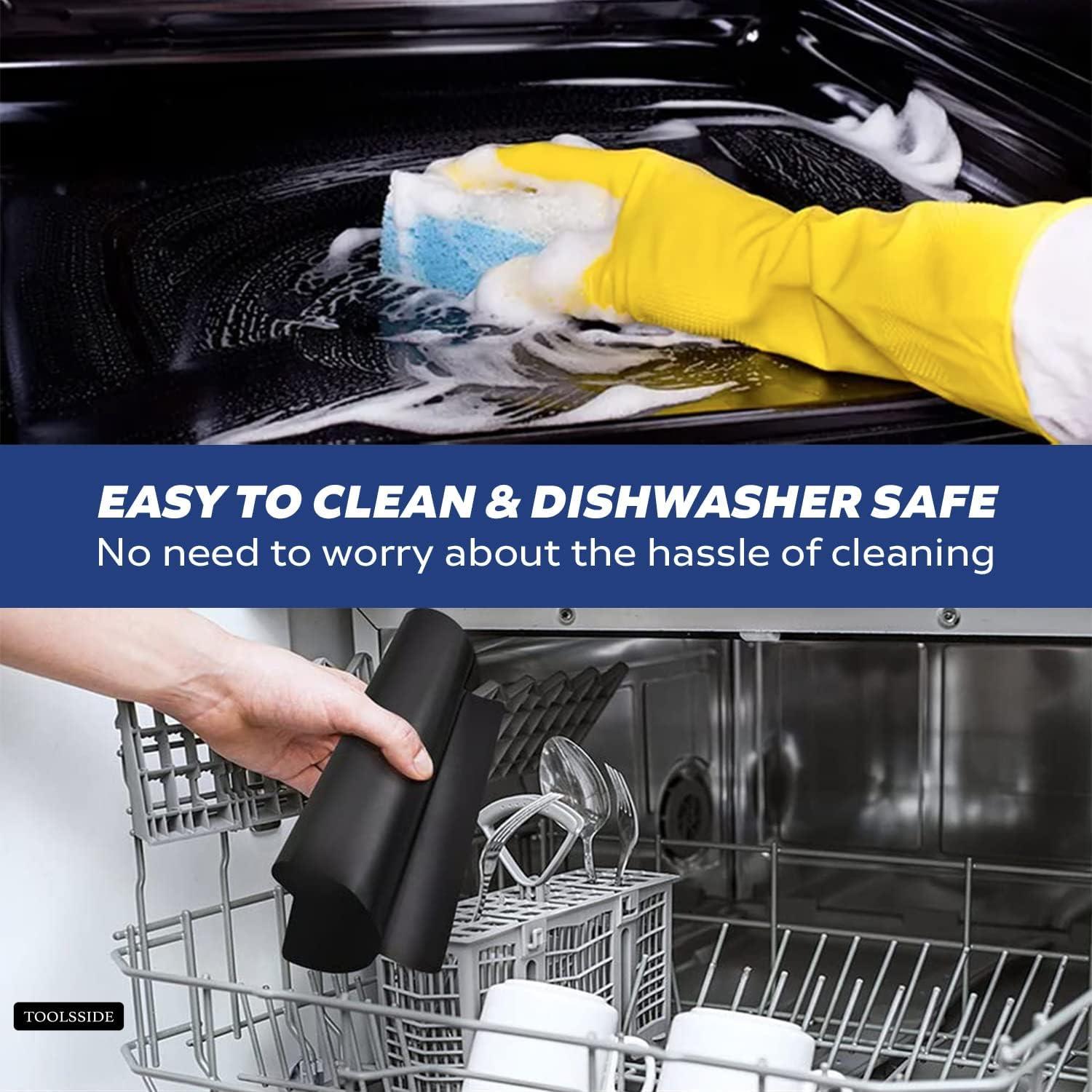 TOOLSSIDE Forros Antiadherentes para Horno 2 Pack 28x23 cm