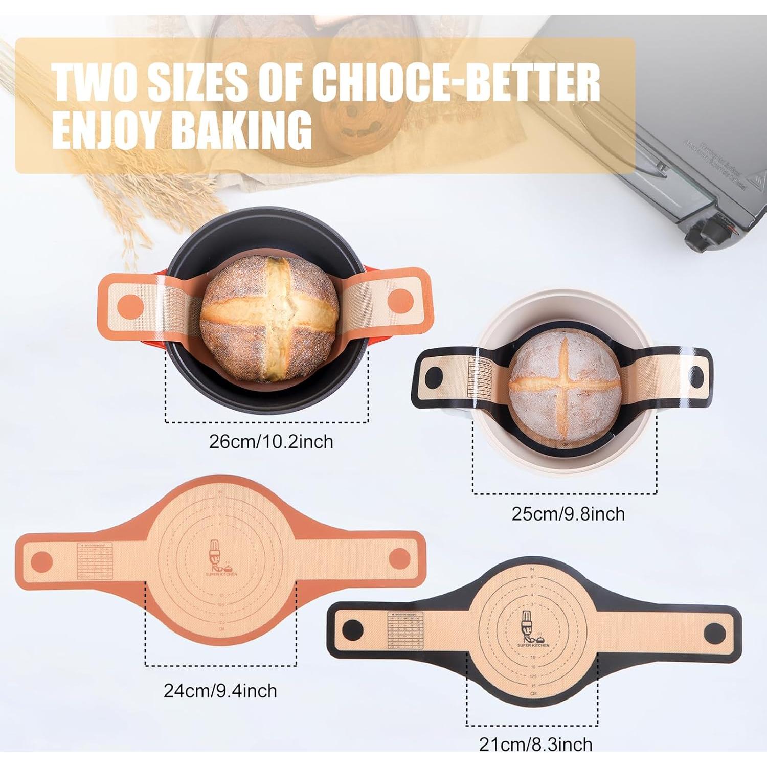 Alfombrillas de Silicona Antiadherente Folksy Super Kitchen 3 Pcs