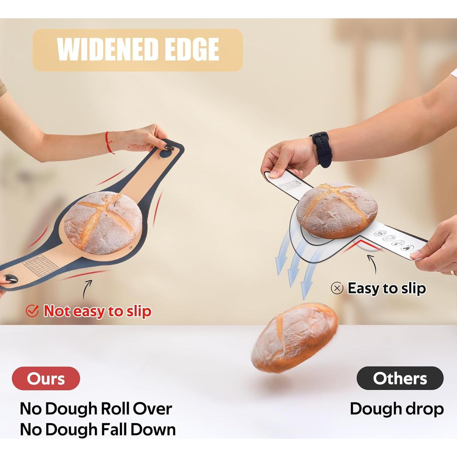 Alfombrillas de Silicona Antiadherente Folksy Super Kitchen 3 Pcs