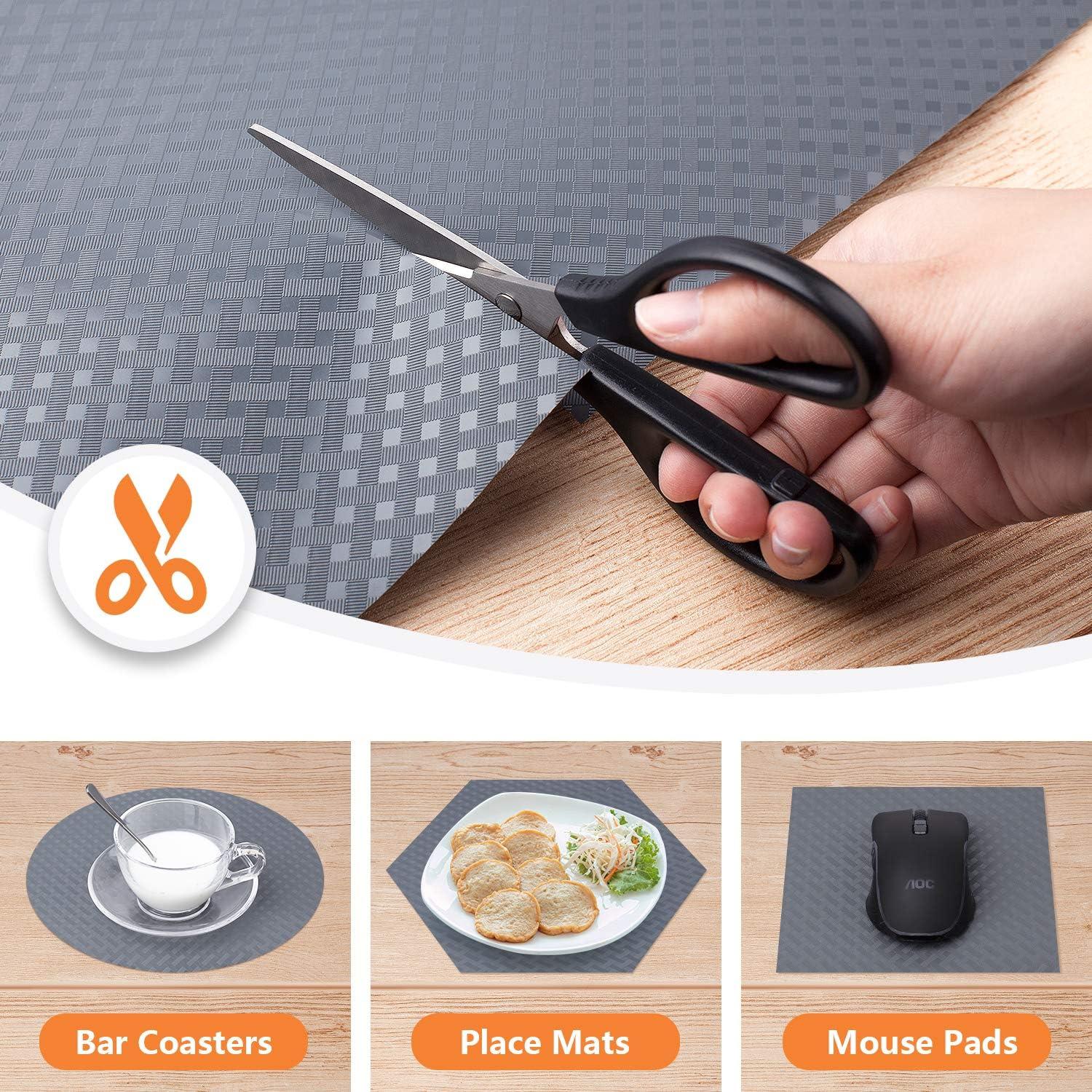 Forro de estantería StaHom Gris 30x150 cm a prueba de agua