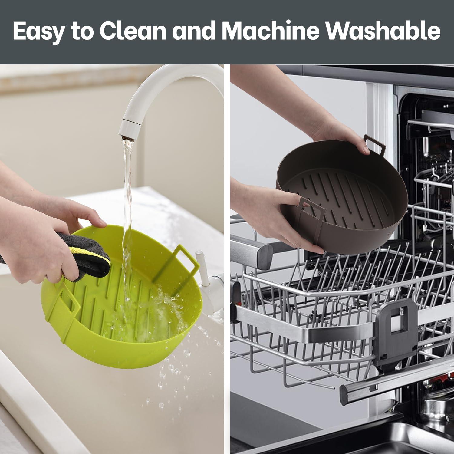 Forros de Silicona para Freidora de Aire NEWITEE 4 QT