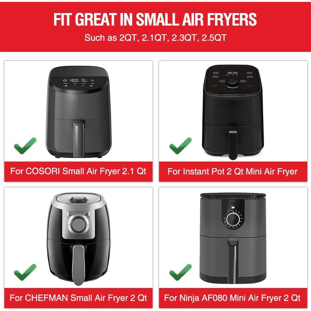 Forros de Silicona Reutilizables para Freidoras de Aire Xabzhzn