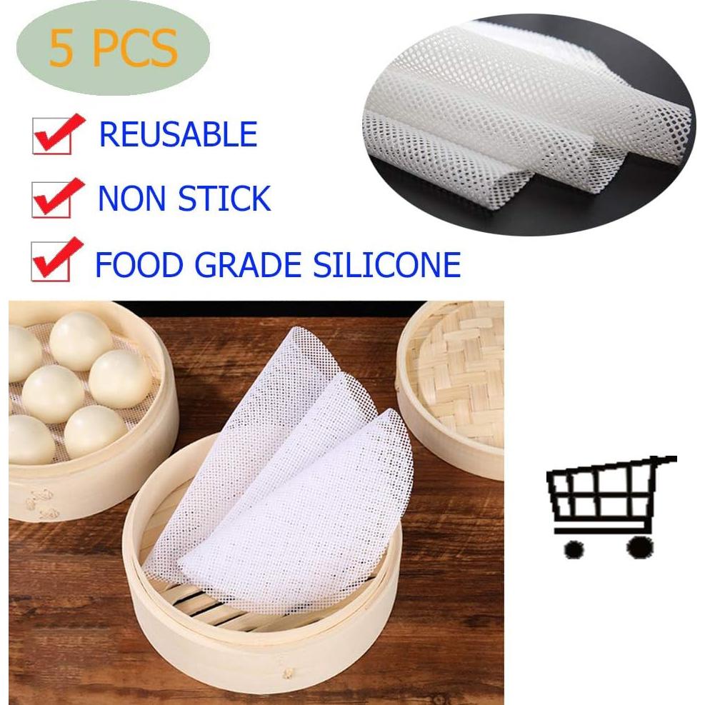 Forros de Silicona Antiadherentes Stohua 5 Pcs 28 cm