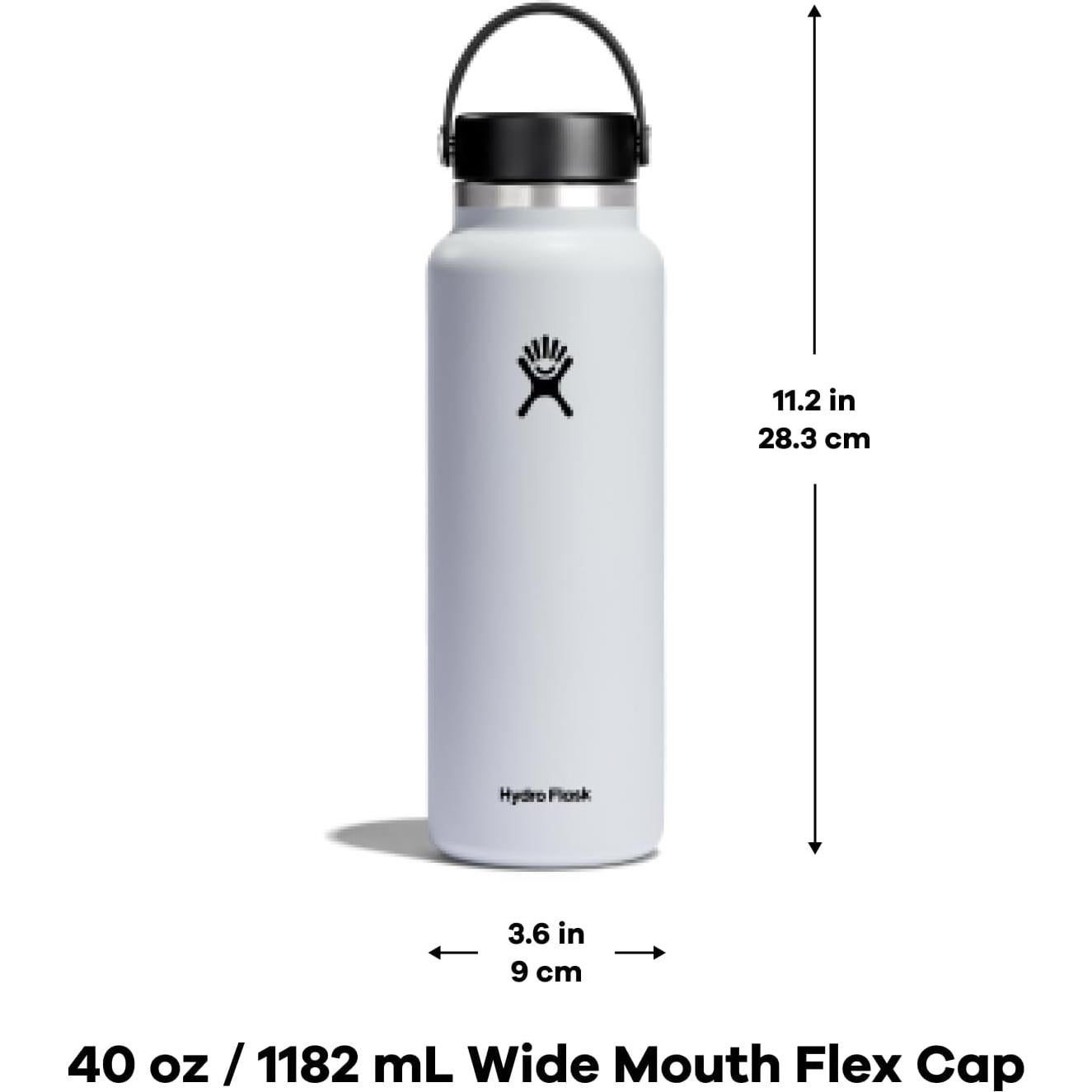 Botella de Agua Aislada Hydro Flask 40 Oz Agave Tapa Flex