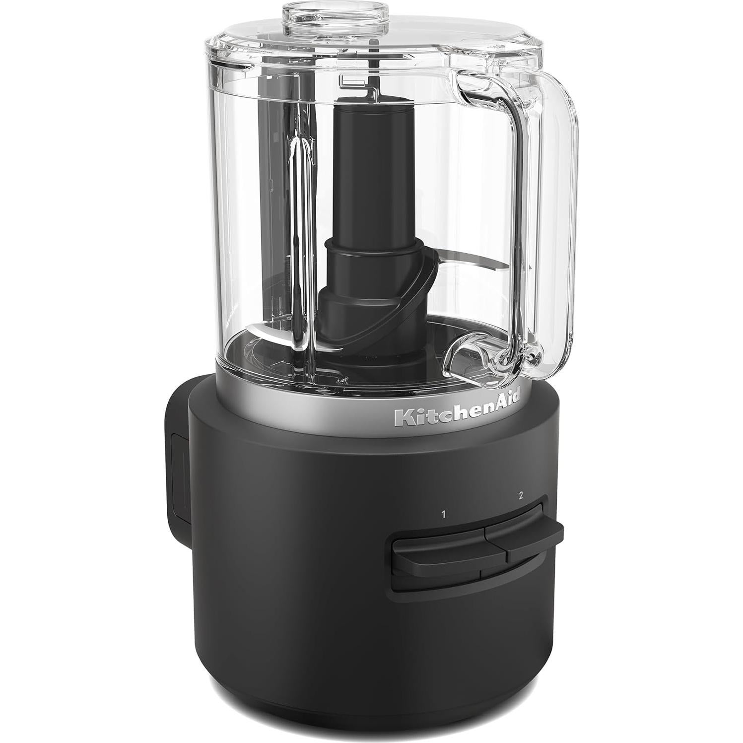 Picadora de Alimentos Inalámbrica KitchenAid Go 5 Tazas - Negro Mate