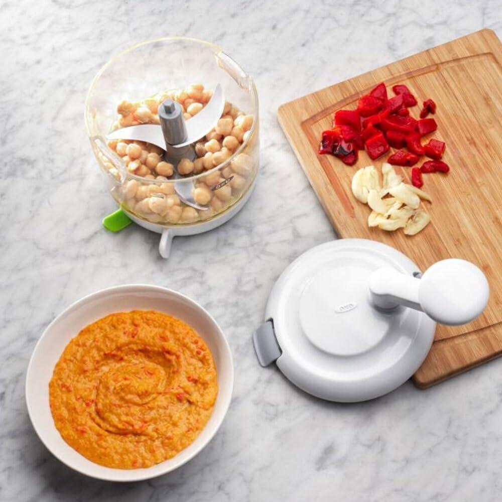 Procesador de Alimentos Manual OXO Good Grips 4 Tazas Acero Inoxidable