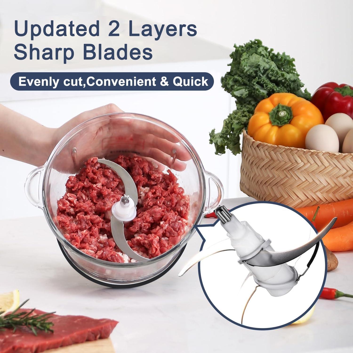 Procesador de Alimentos SPZTJK 3LJRJ-PC 2 Tazones 12.5 tazas