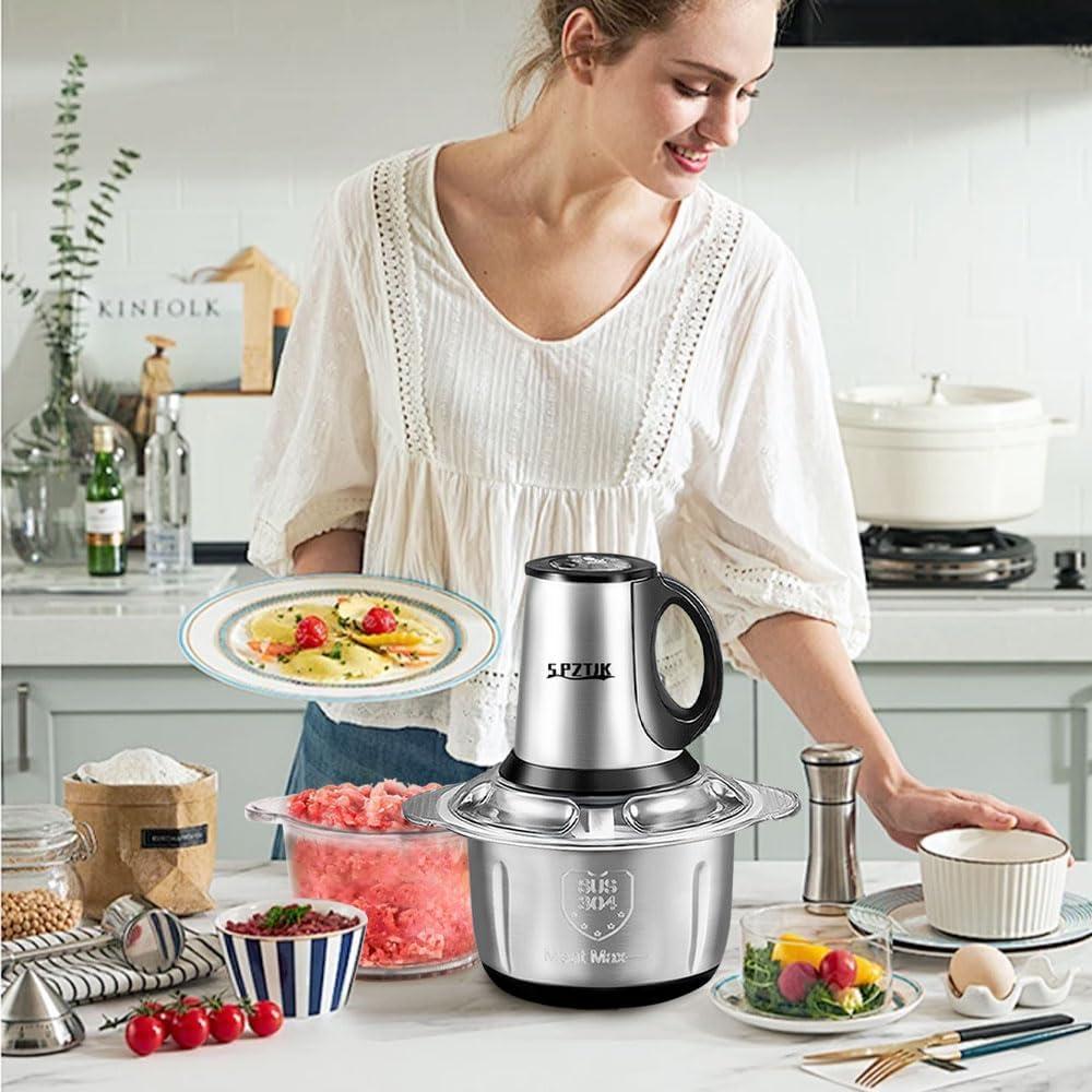 Procesador de Alimentos SPZTJK 3LJRJ-PC 2 Tazones 12.5 tazas