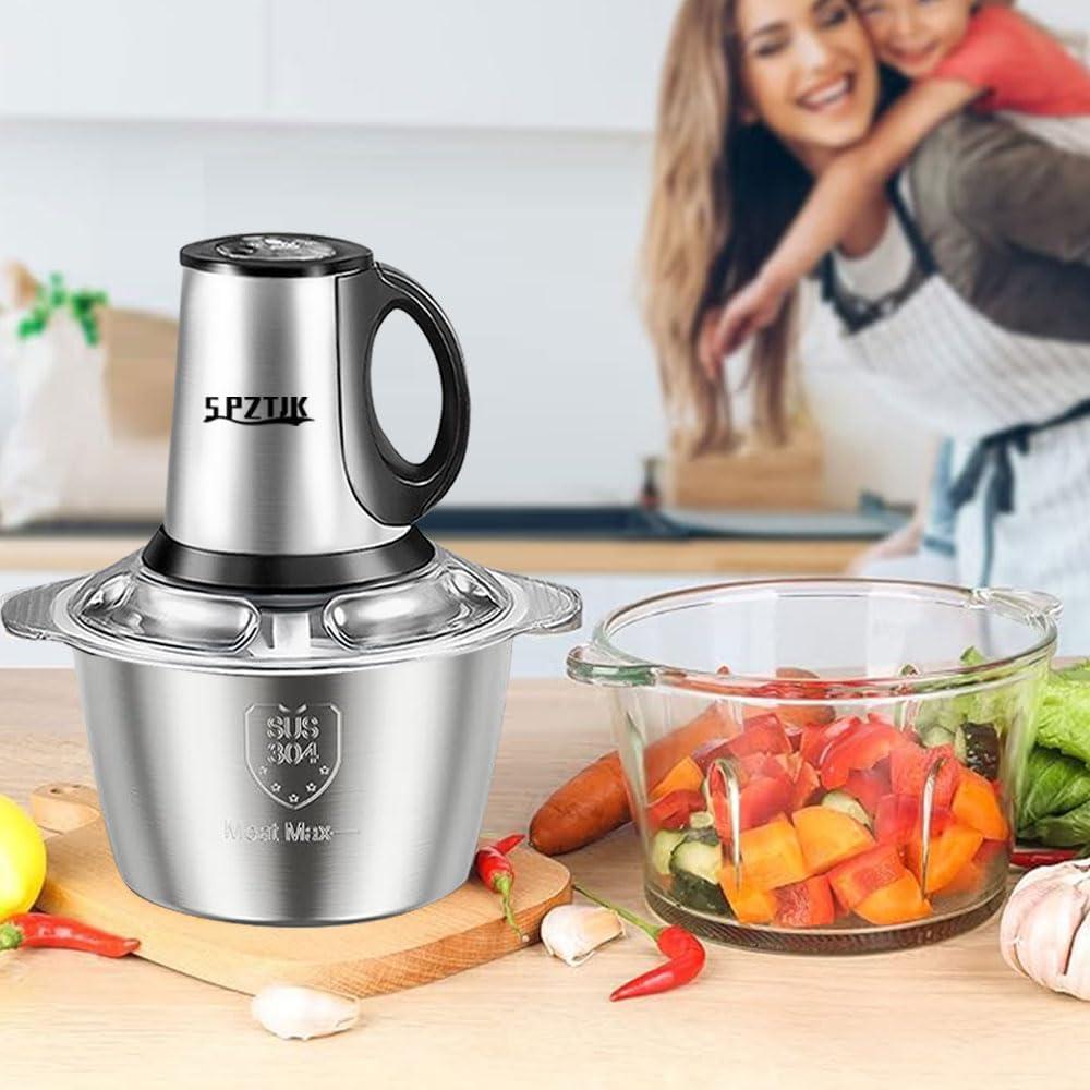 Procesador de Alimentos SPZTJK 3LJRJ-PC 2 Tazones 12.5 tazas