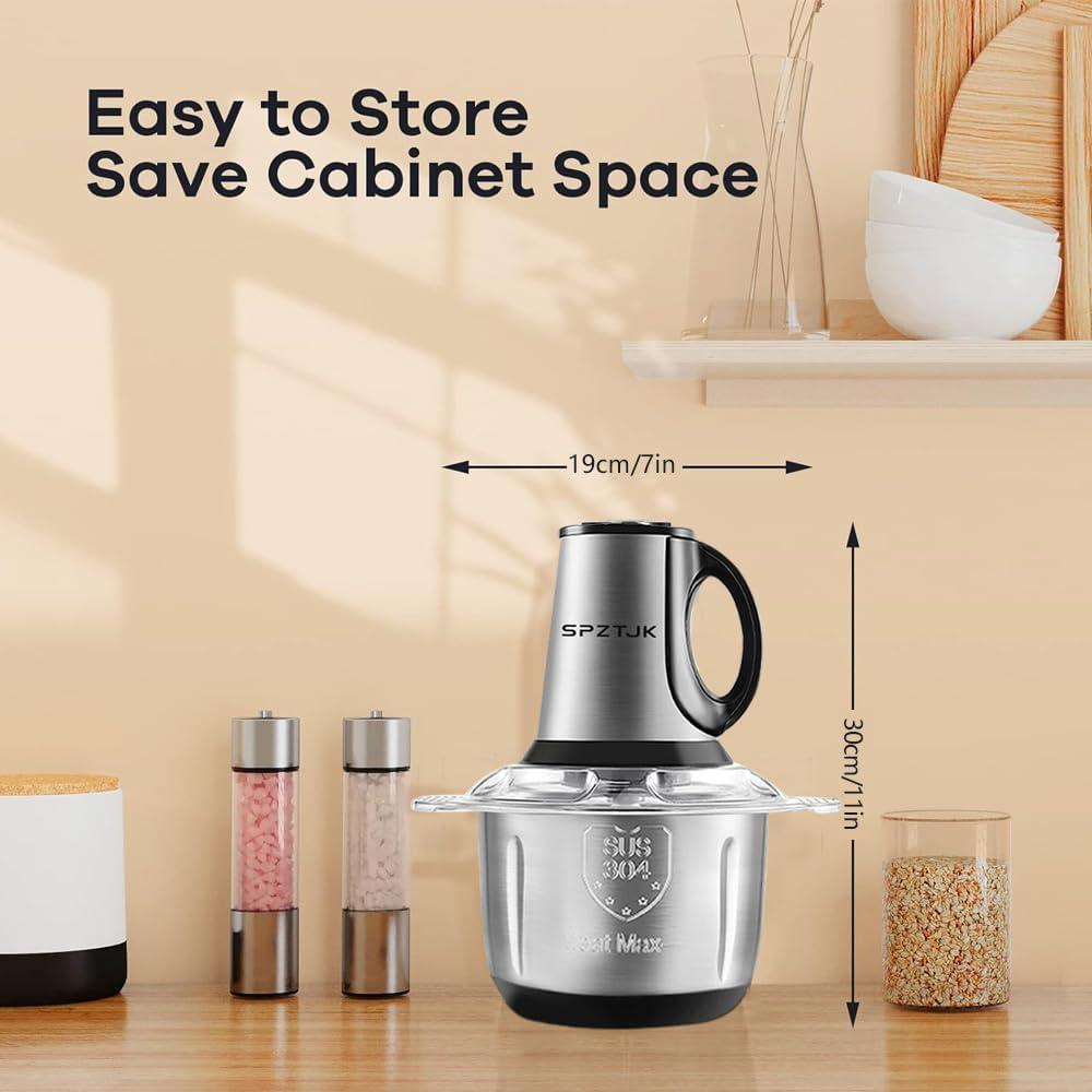 Procesador de Alimentos SPZTJK 3LJRJ-PC 2 Tazones 12.5 tazas