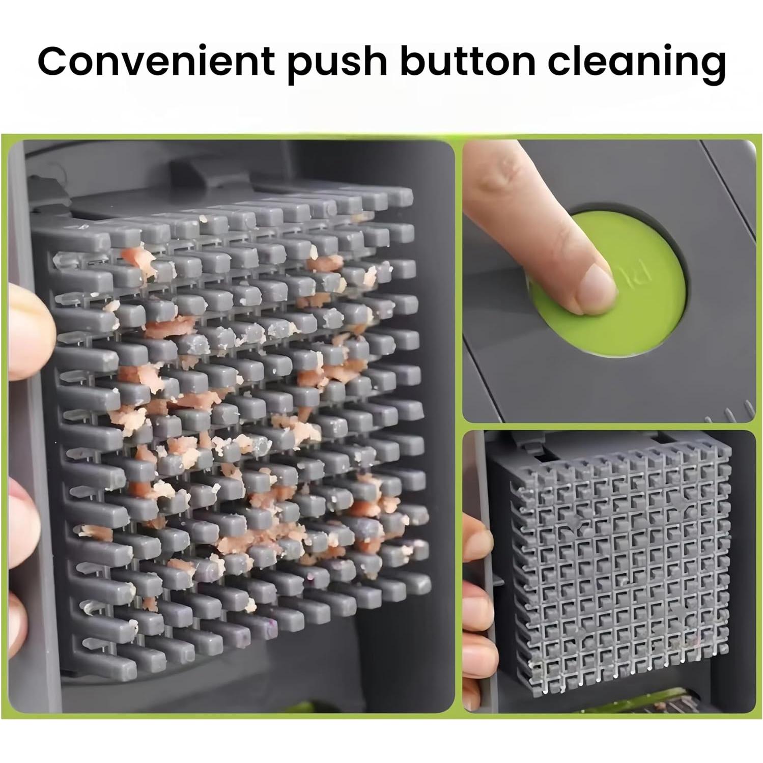 Cortador de Verduras VerdeVida 14-en-1 con 8 Cuchillas