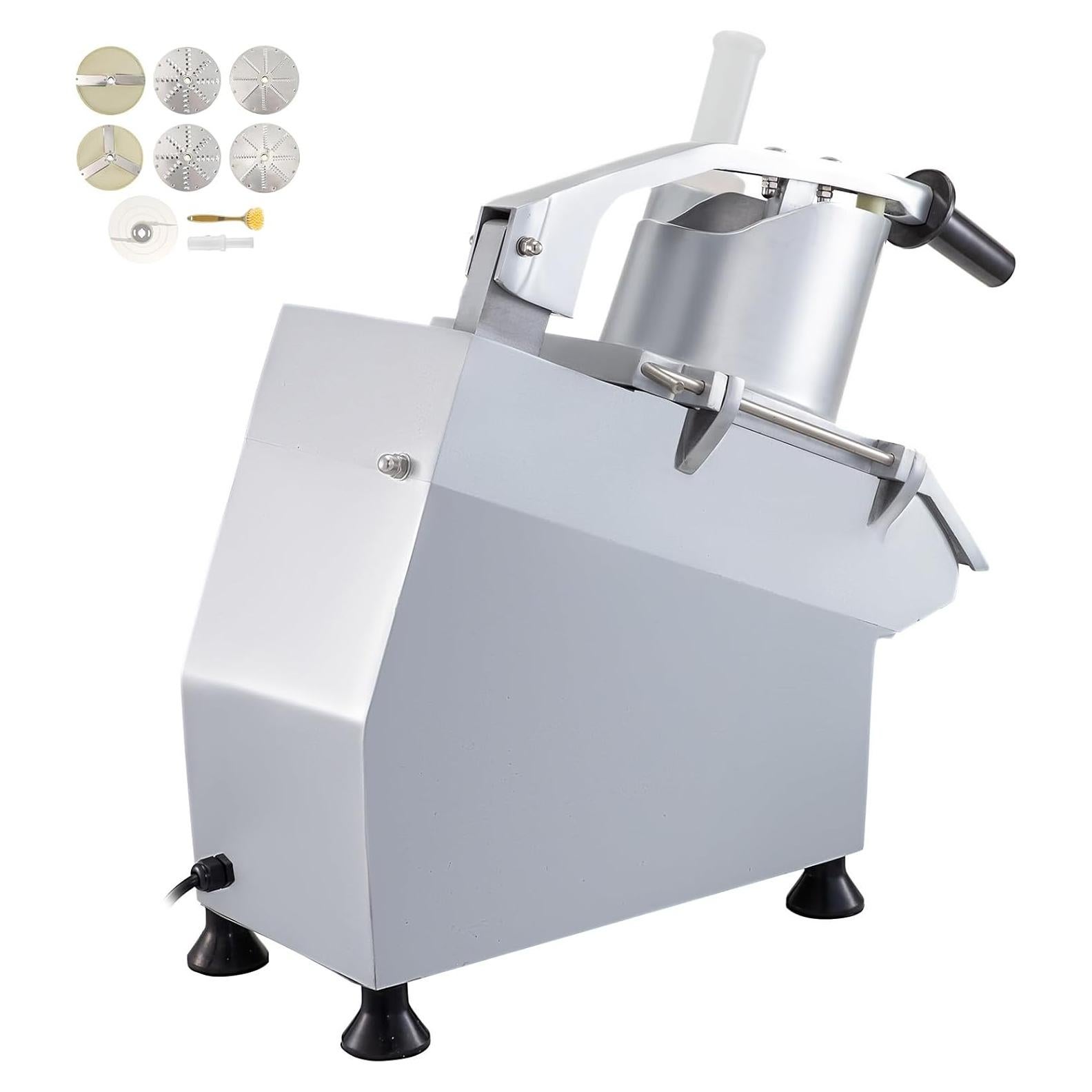 Procesador de Alimentos VEVOR 550W Acero Inoxidable 2 Huecos