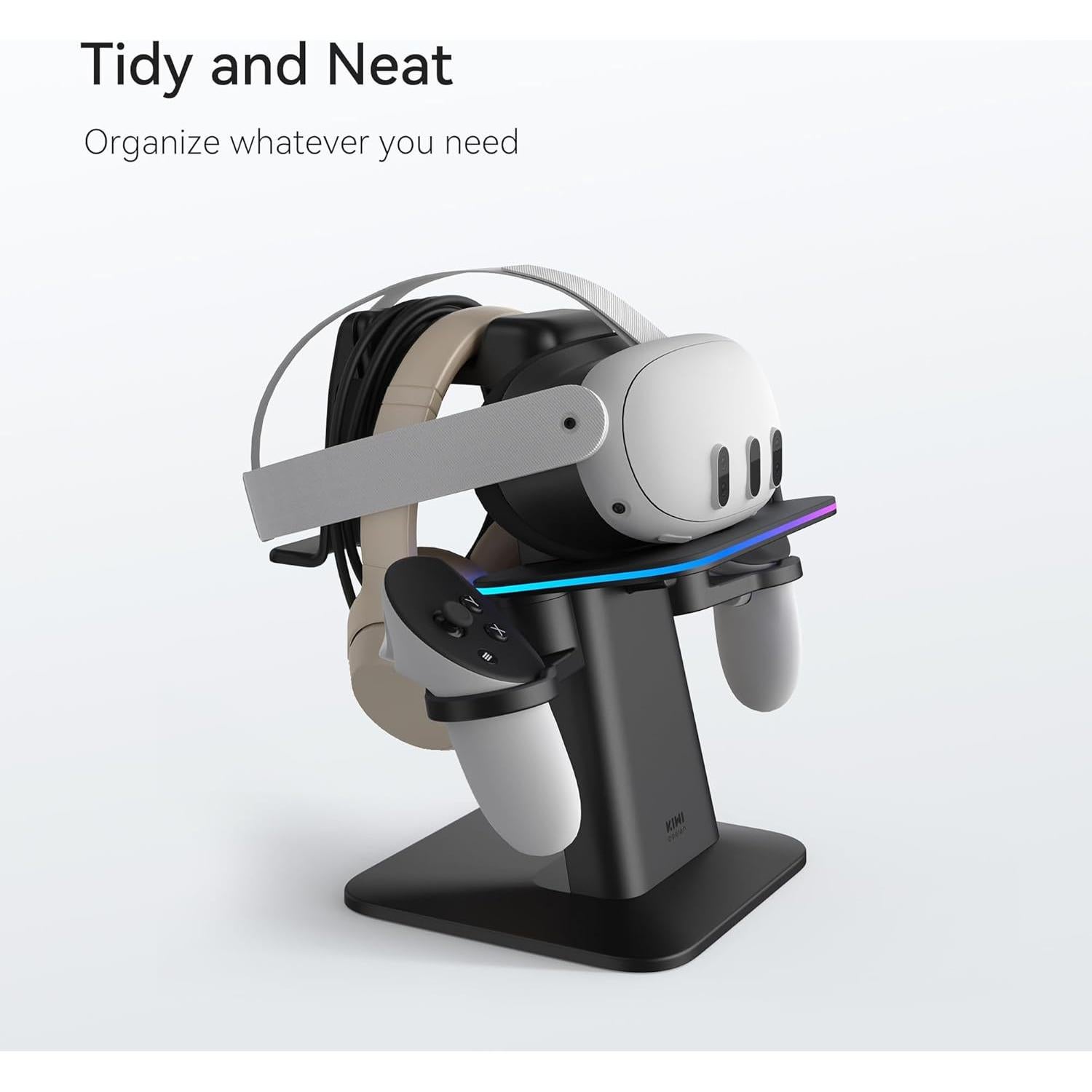 Base de Carga KIWI design para Meta Quest 3S y 2, Soporte Vertical