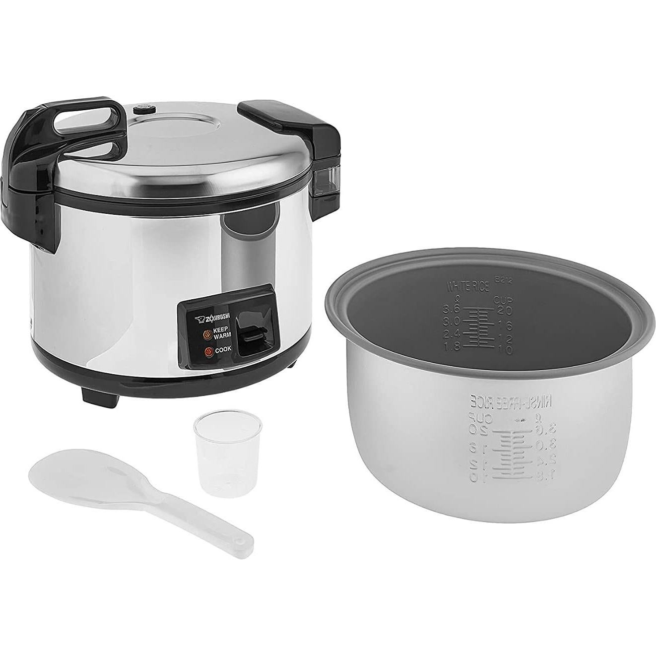 Cocedor de Arroz Zojirushi 20 Tazas NYC-36ST Comercial