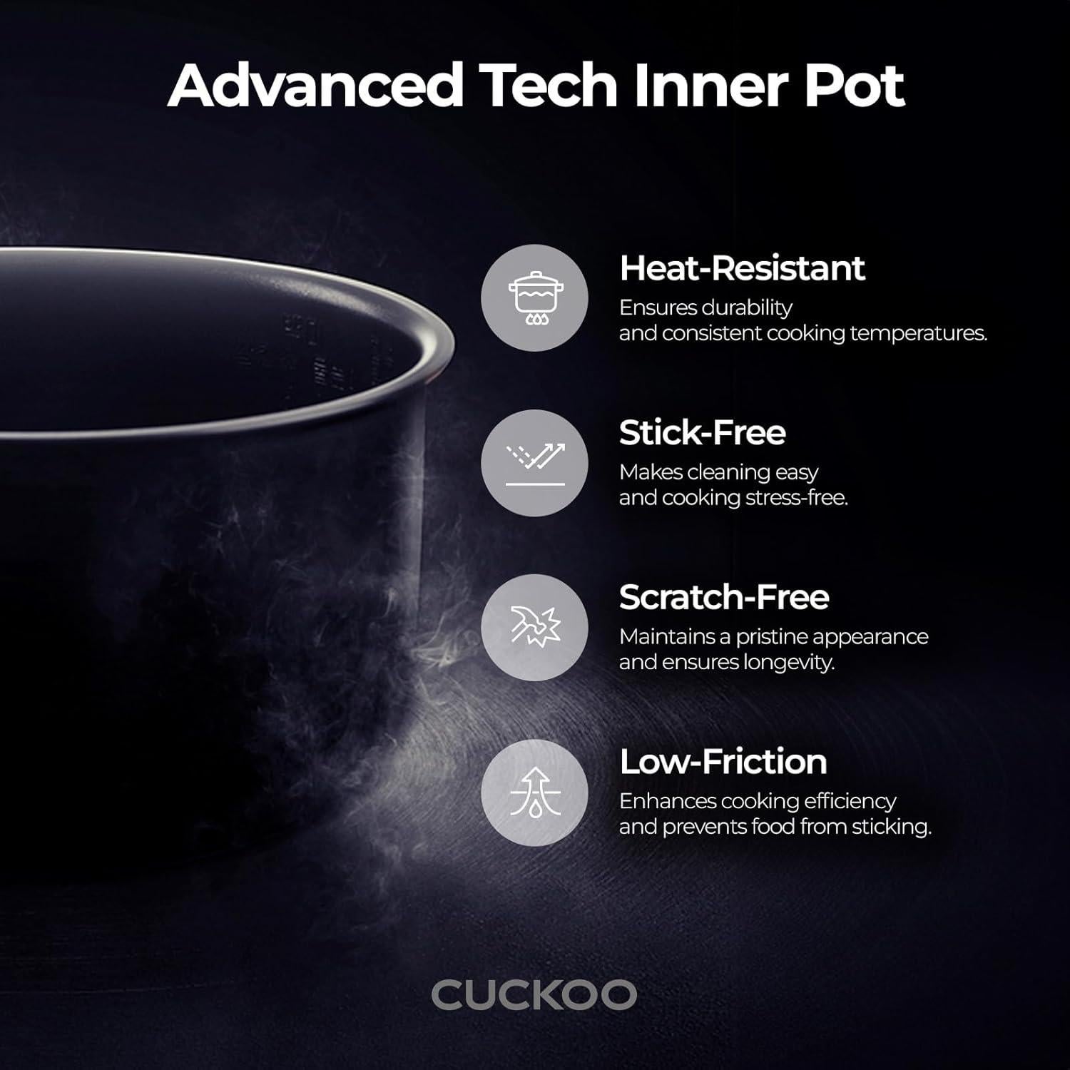 Cocina de Arroz Comercial CUCKOO CR-3032 60 Copas Antiadherente