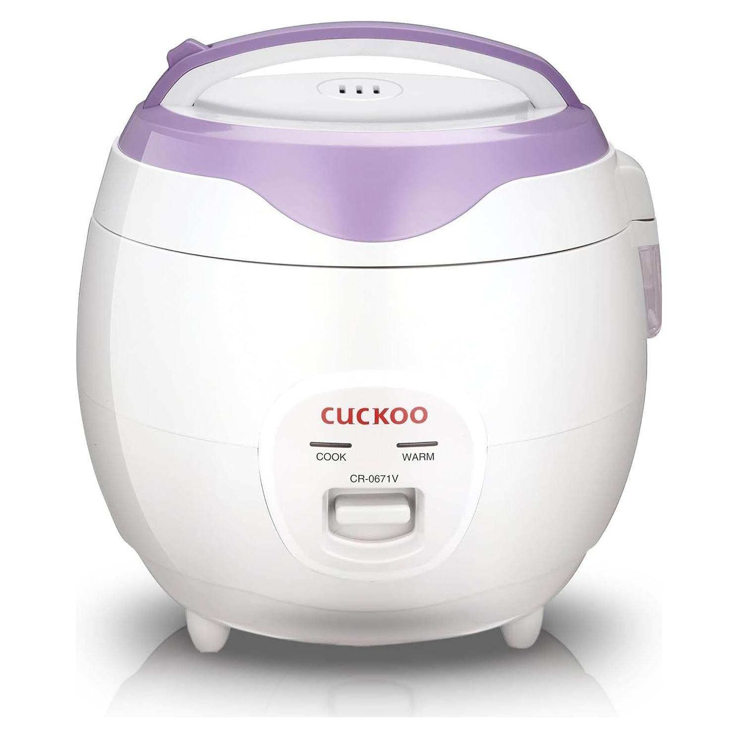 Cocedor de Arroz Eléctrico CUCKOO CR-0671V 12 Tazas Antiadherente