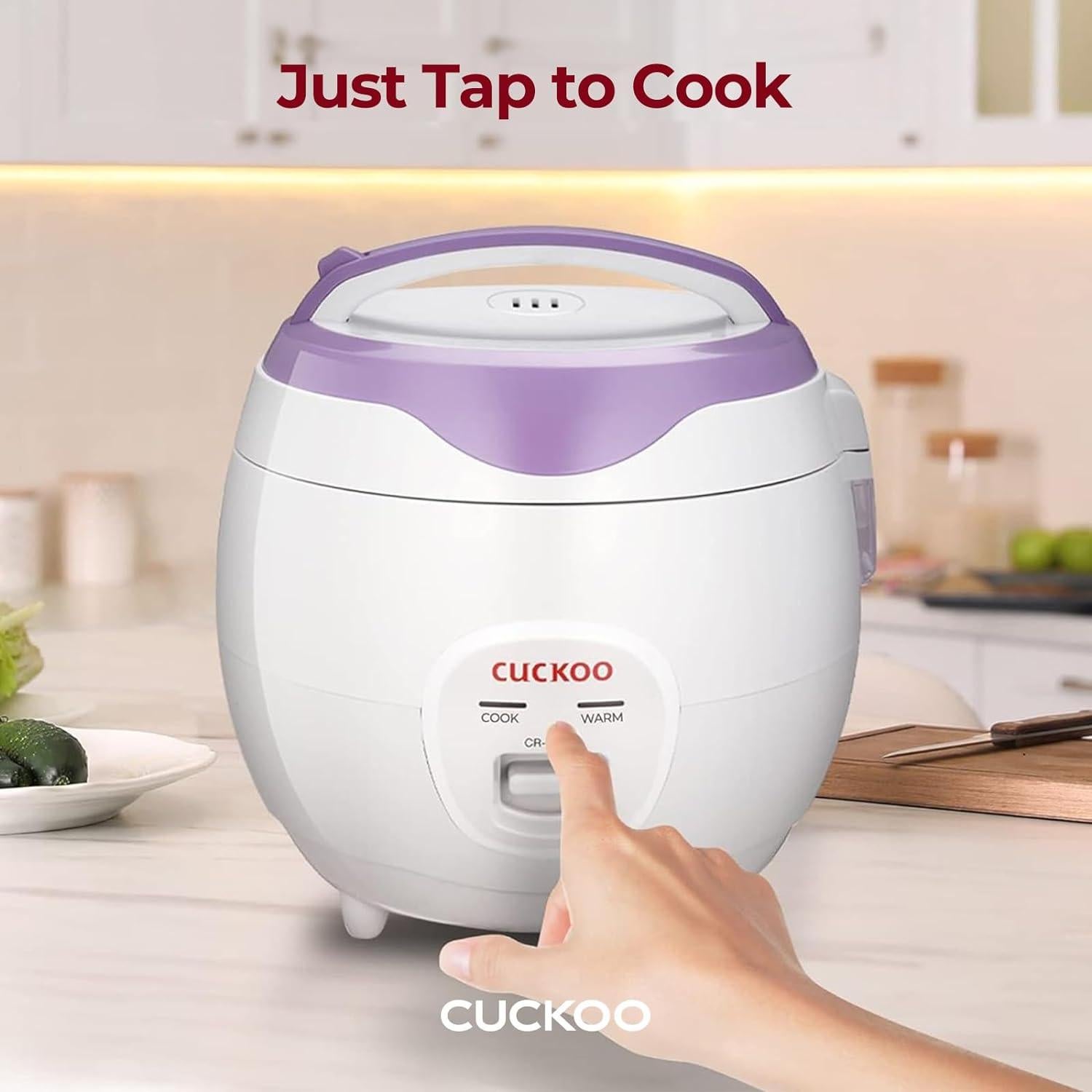 Cocedor de Arroz Eléctrico CUCKOO CR-0671V 12 Tazas Antiadherente