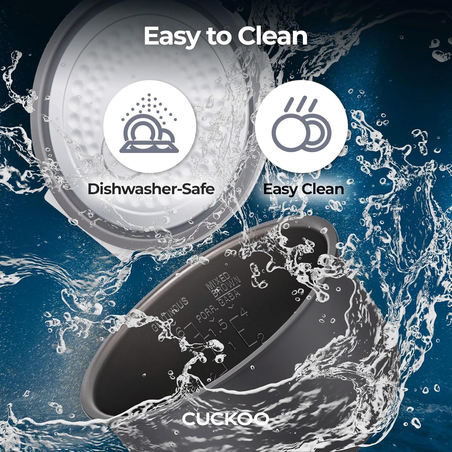 Cocedor de Arroz Eléctrico CUCKOO CR-0671V 12 Tazas Antiadherente