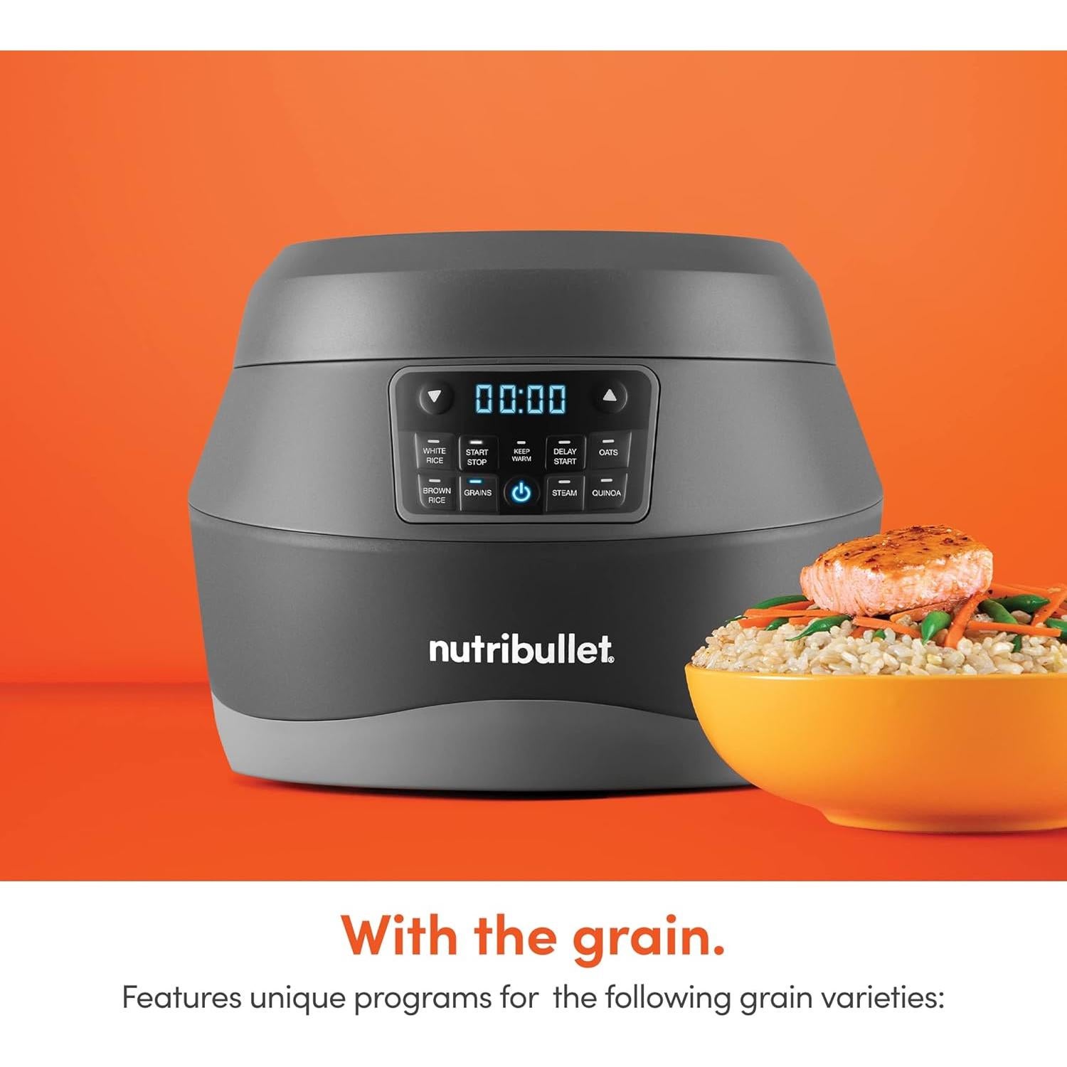 Cocinador EveryGrain NutriBullet 2.4L 600W Programable