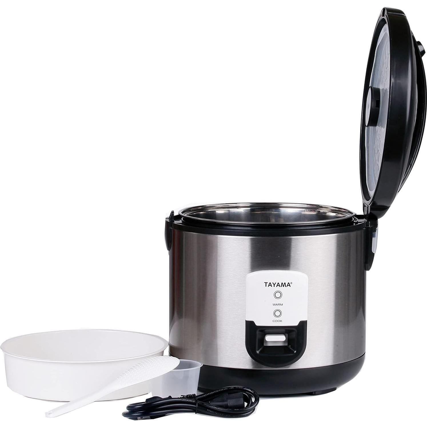 Olla Arrocera Automática Tayama TRSC-10R 20 Tazas Acero Inoxidable