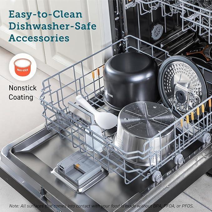 Olla Arrocera COSORI 5 Cuartos Antiadherente 10 Tazas CRC-R501-KUS