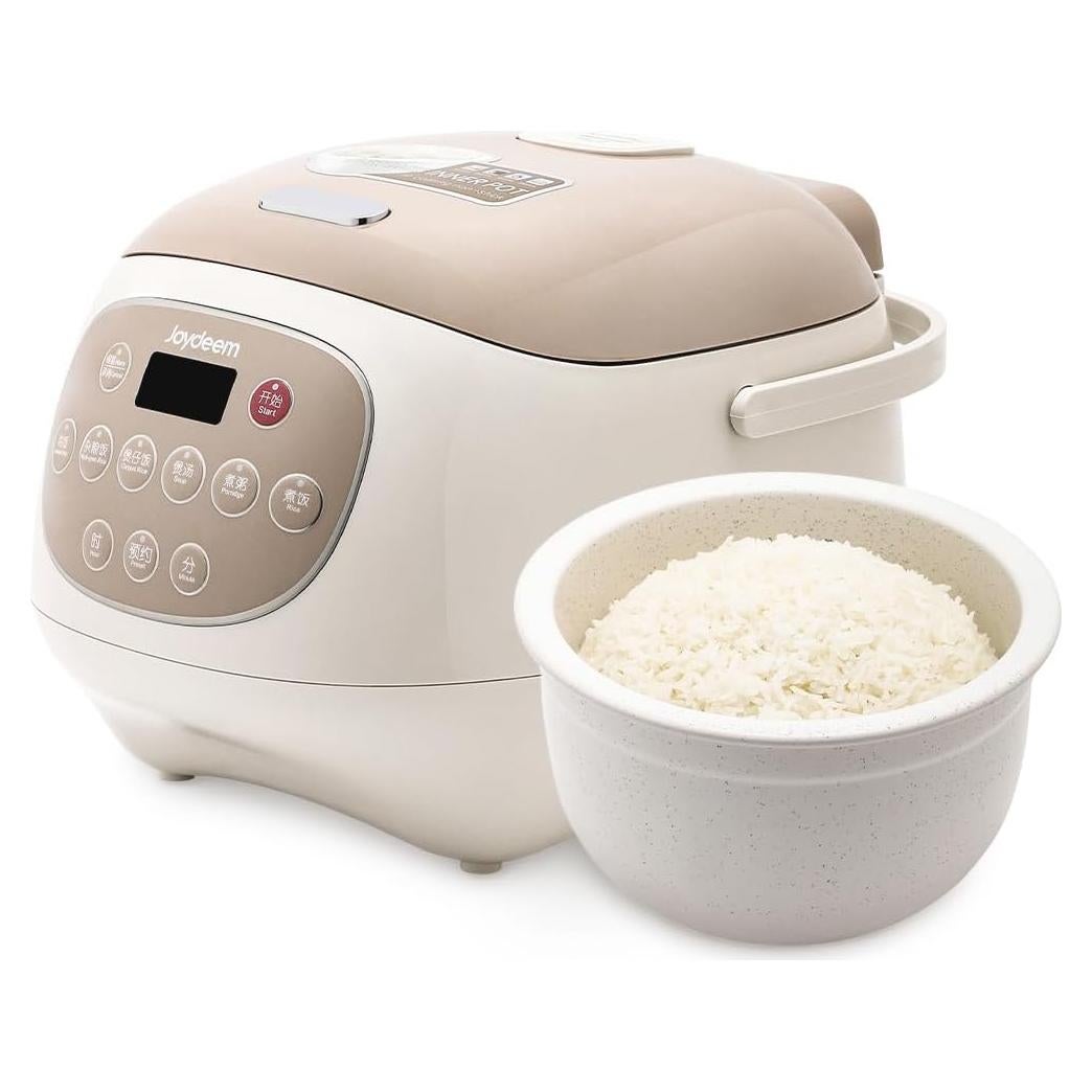 Olla Arrocera Joydeem 3L Cerámica Pura 6 Tazas Saludable