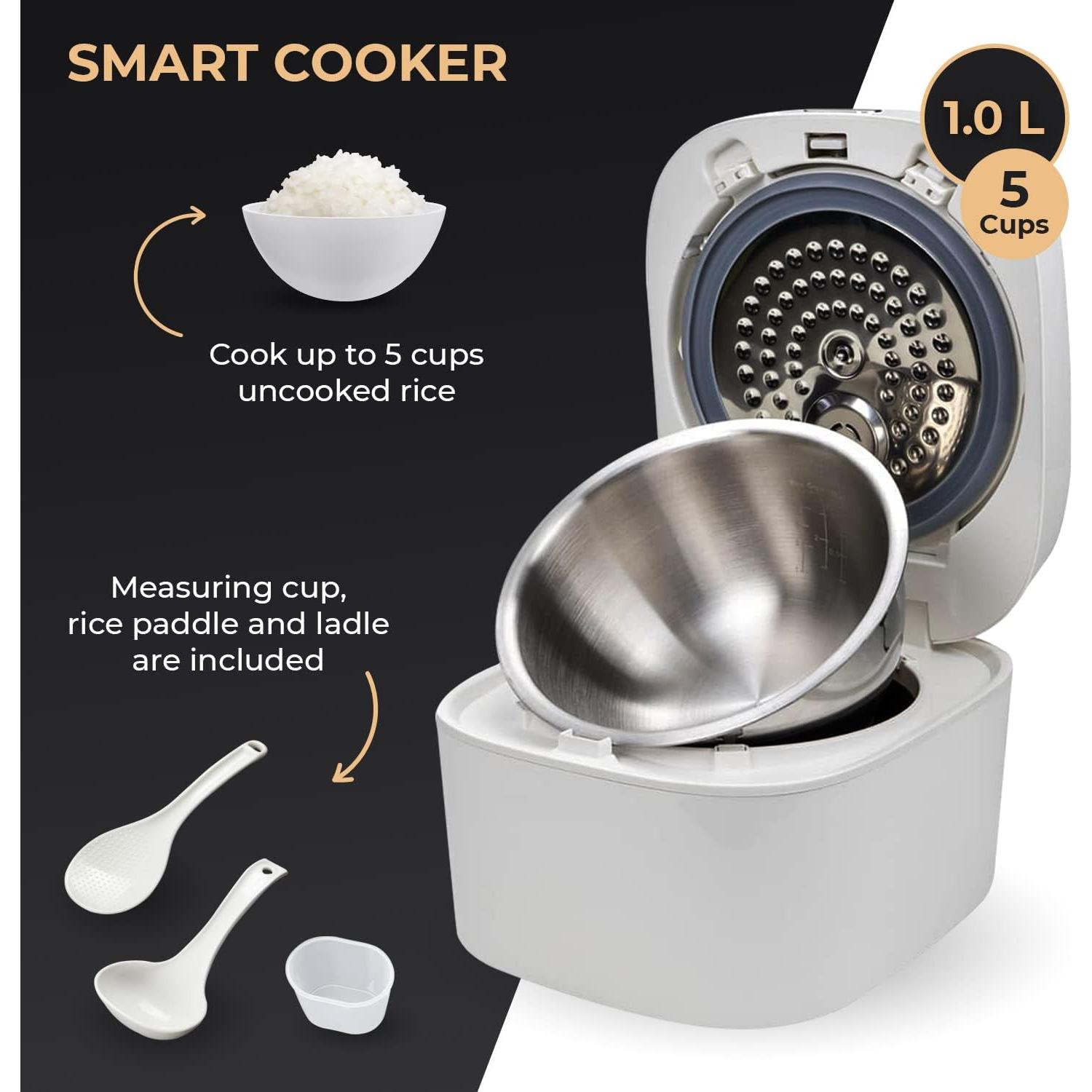 Olla Arrocera Eléctrica Buffalo IH Smart Cooker 5 Tazas