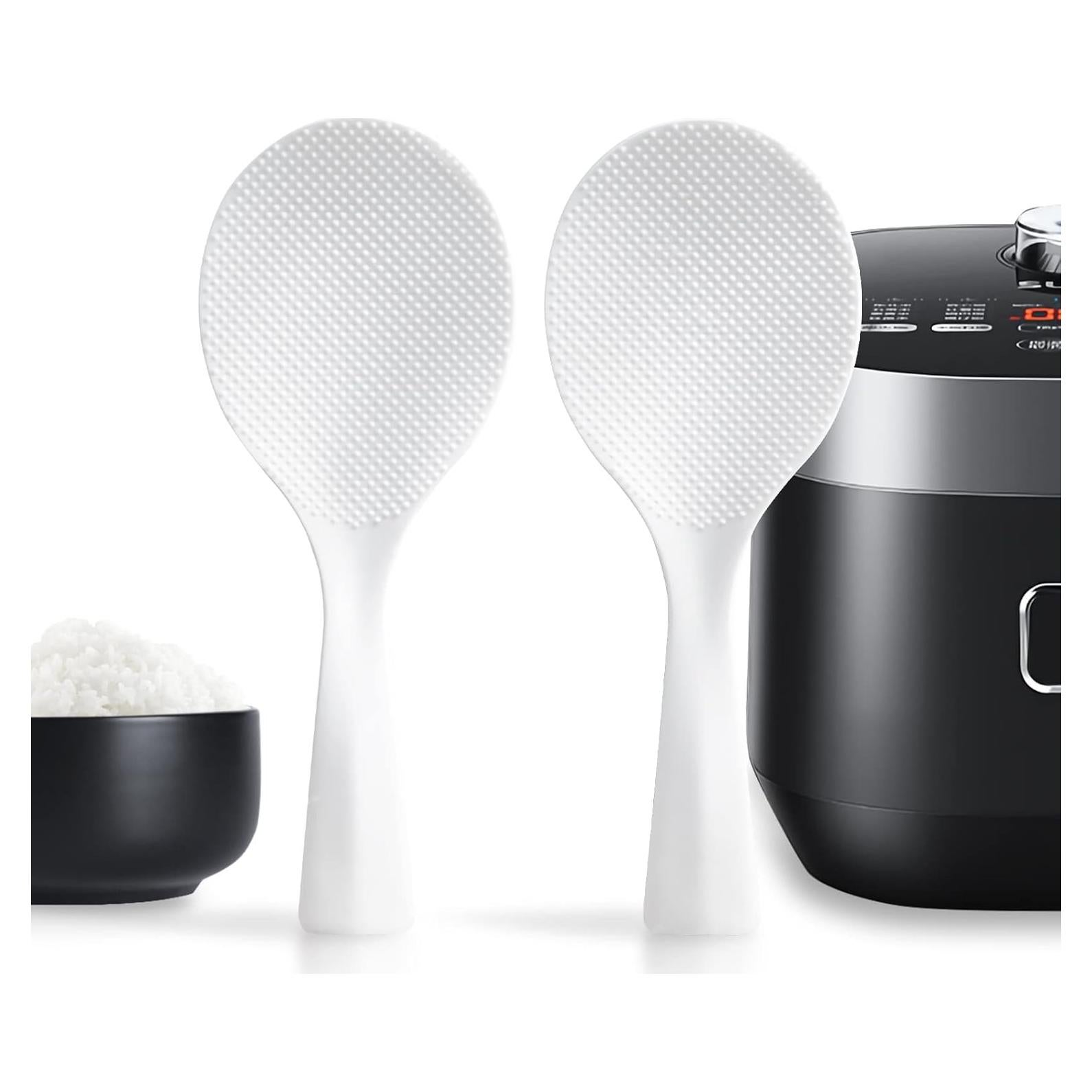 Cucharón de Arroz Antiadherente FireKylin 2 Pcs Blanco