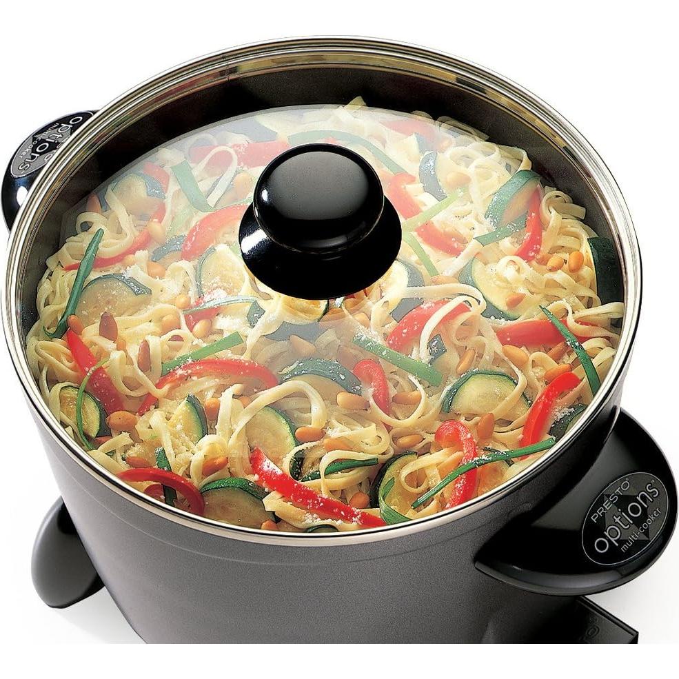 Olla Eléctrica Multi-Cocinera Presto 06003 6 Cuartos 5.68L