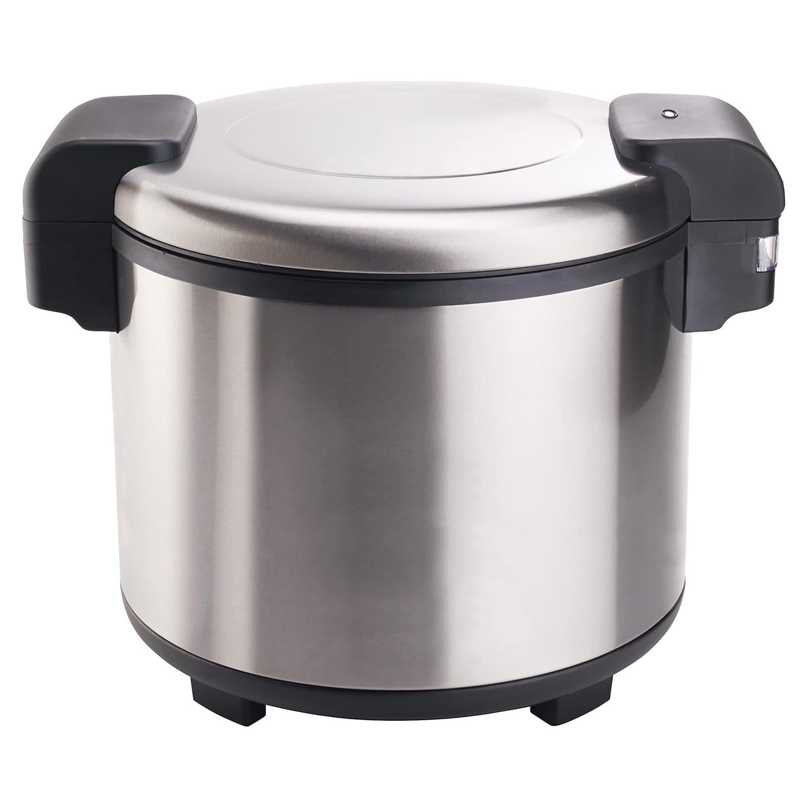 Calentador de Arroz Eléctrico Winco RW-S451 100 Tazas Acero Inoxidable