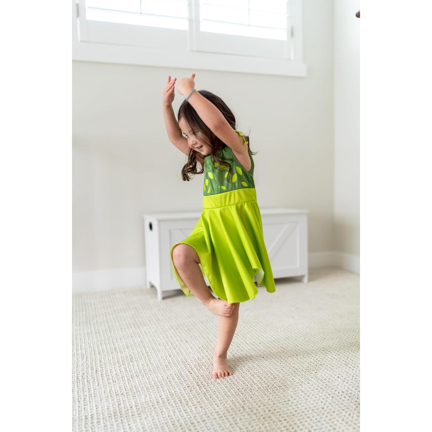 Disfraz Tinkerbell Twirl Little Adventures - Vestido Verde