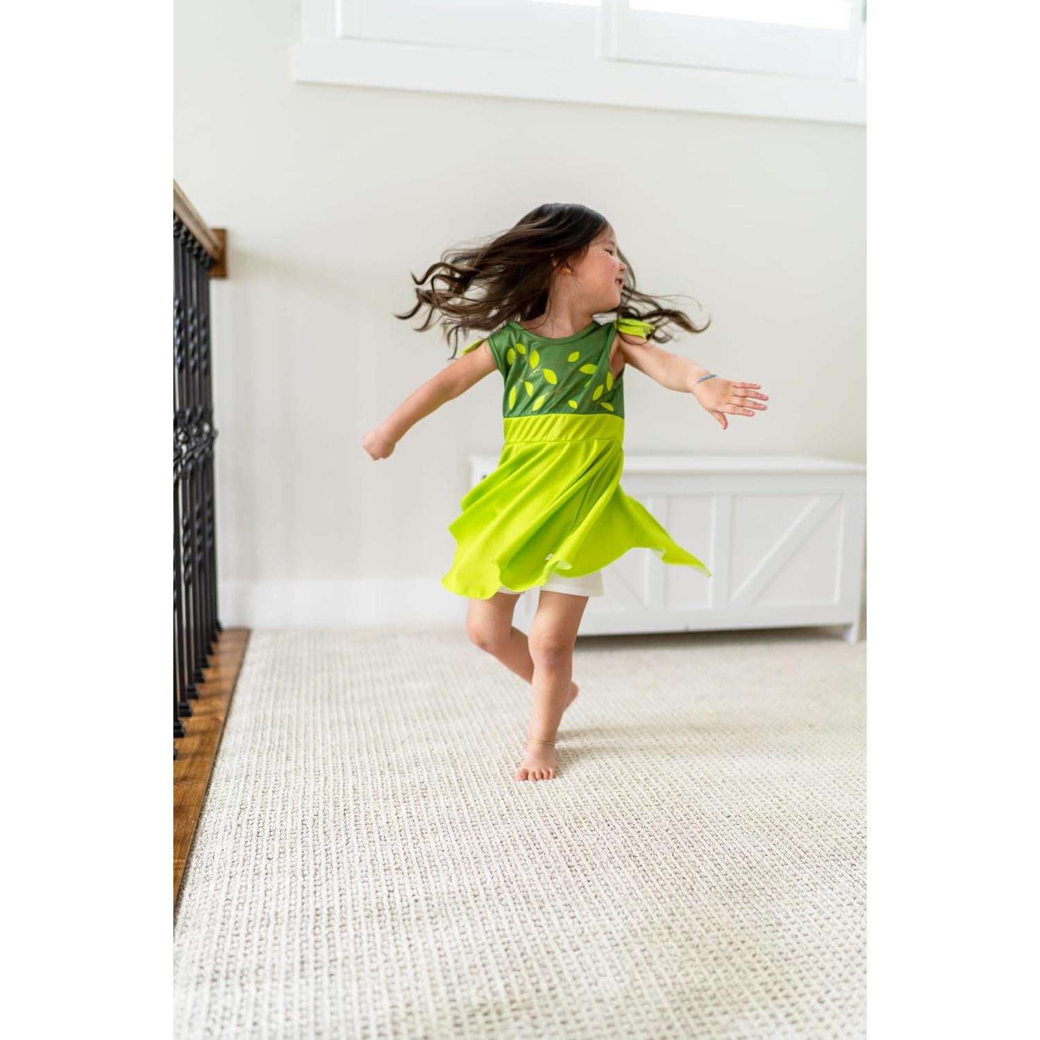 Disfraz Tinkerbell Twirl Little Adventures - Vestido Verde