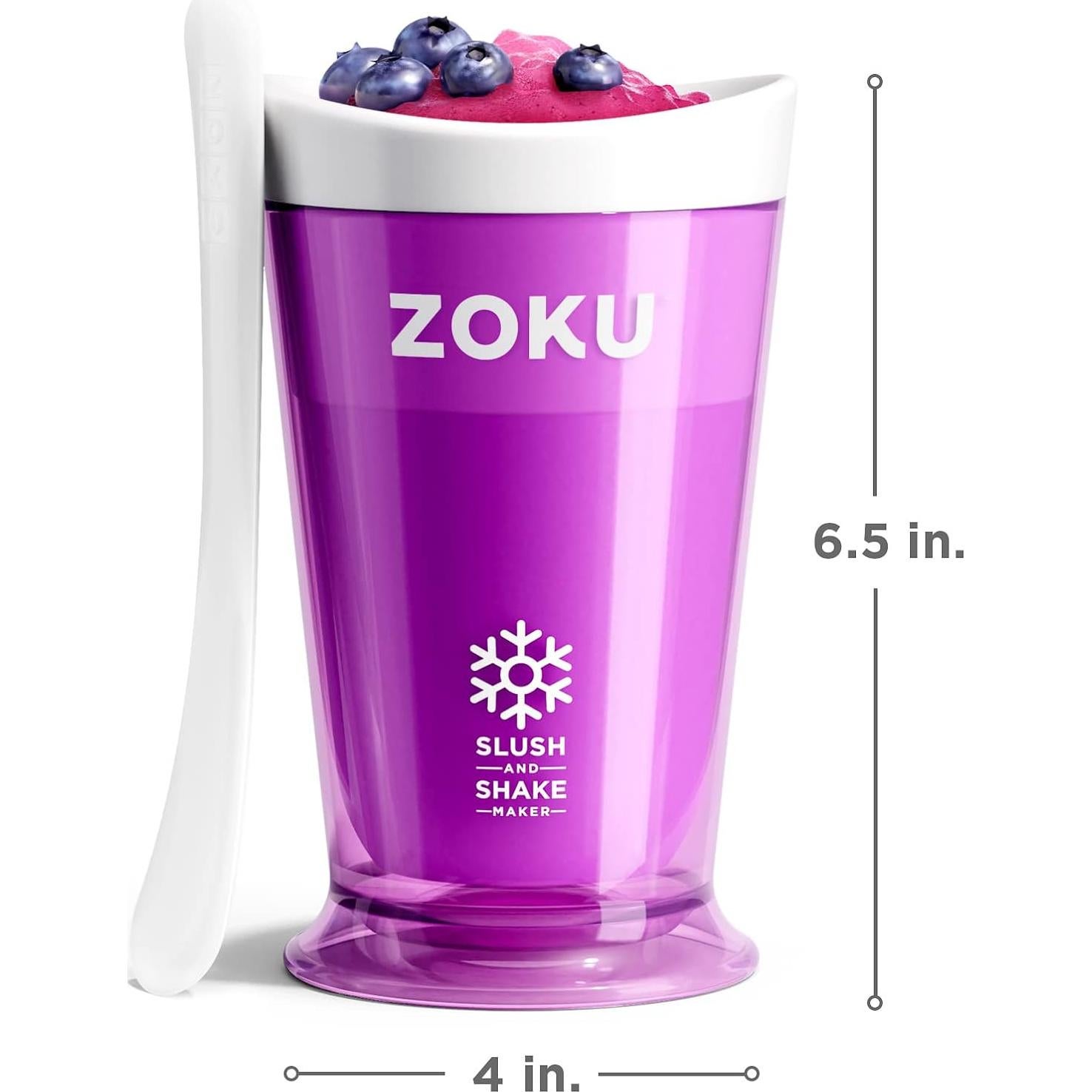 Zoku Slush Maker Morado 235ml - Hacer Granizados y Batidos
