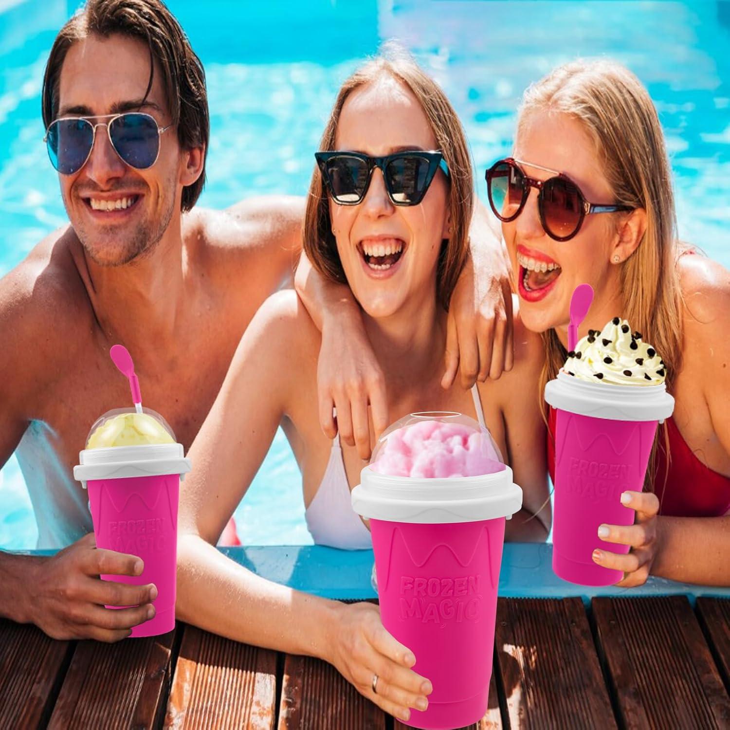 Taza Hacedora de Slushie Firjuty MakerCup Azul 0.46 kg