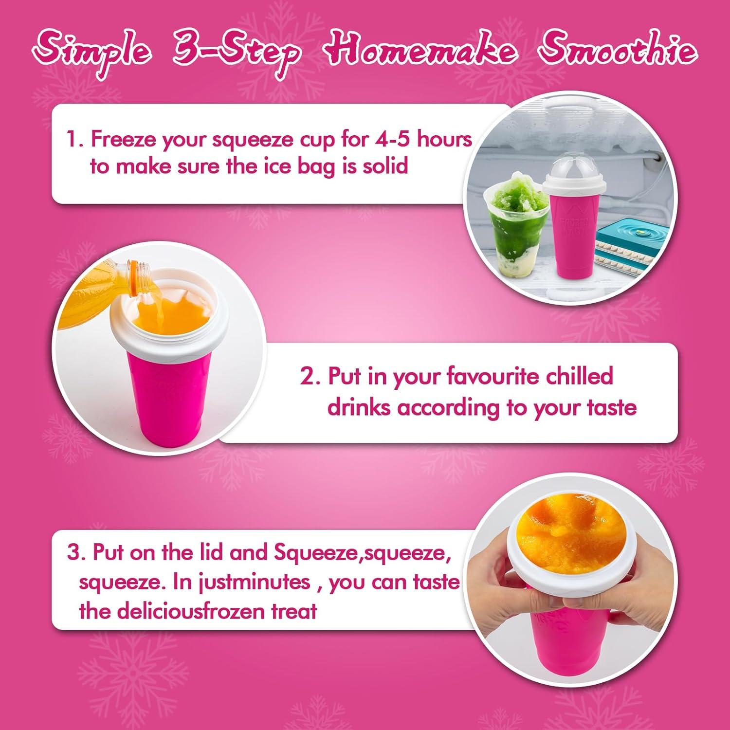 Taza Hacedora de Slushie Firjuty MakerCup Azul 0.46 kg