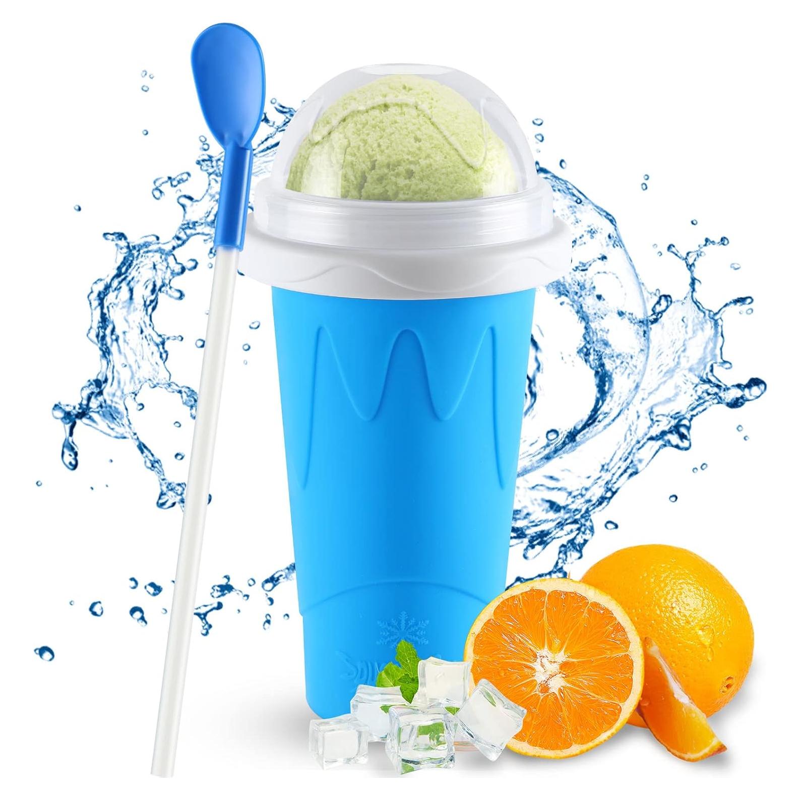 Copa Hacedora de Slushie Tgosomt Azul Cielo 330ml