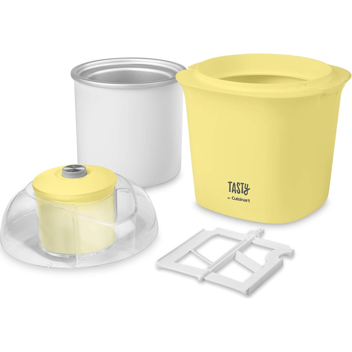Máquina de Helados Tasty by Cuisinart 1.5L Automática Amarillo