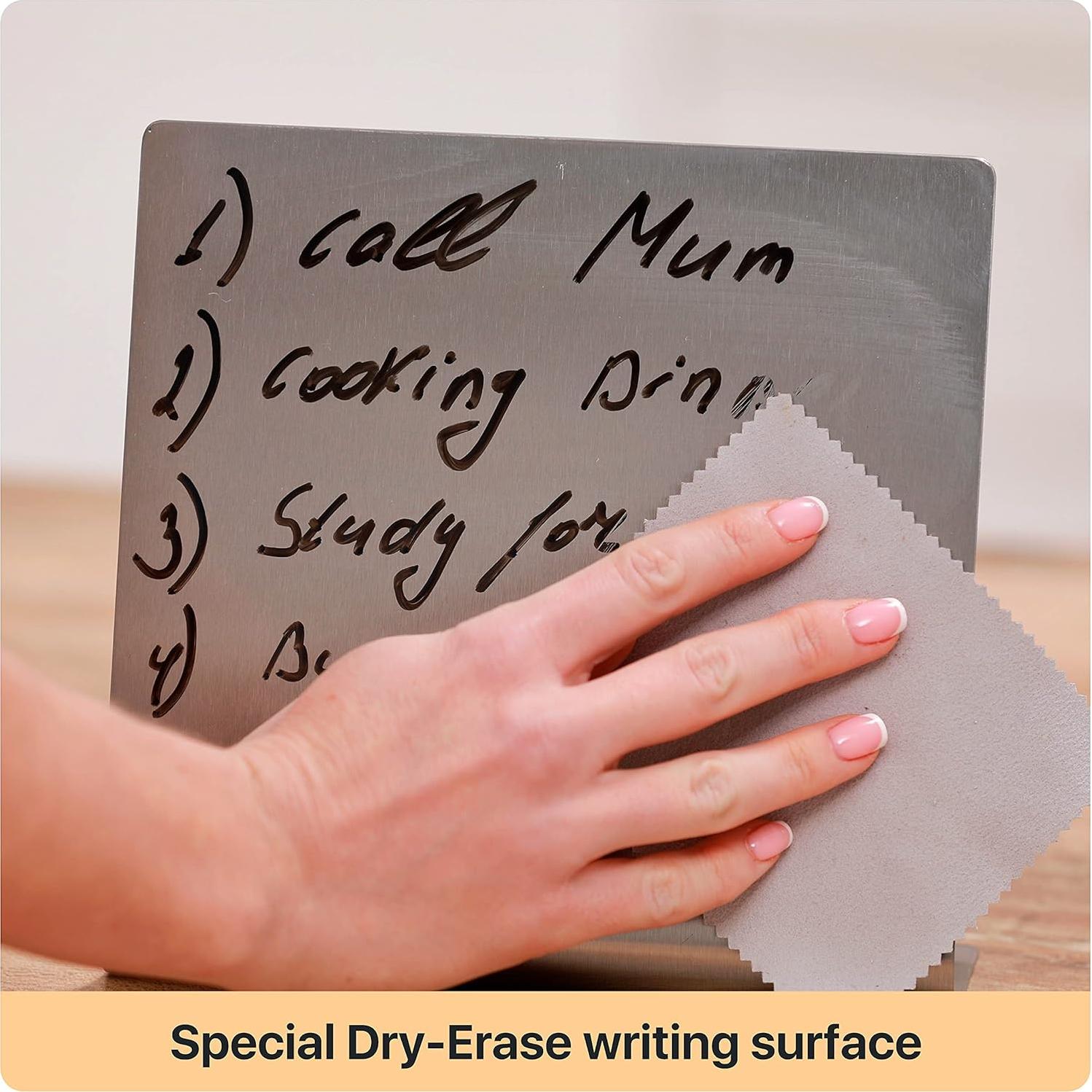 Tablero Magnético Borrable 20x20 cm OutFormal Plata