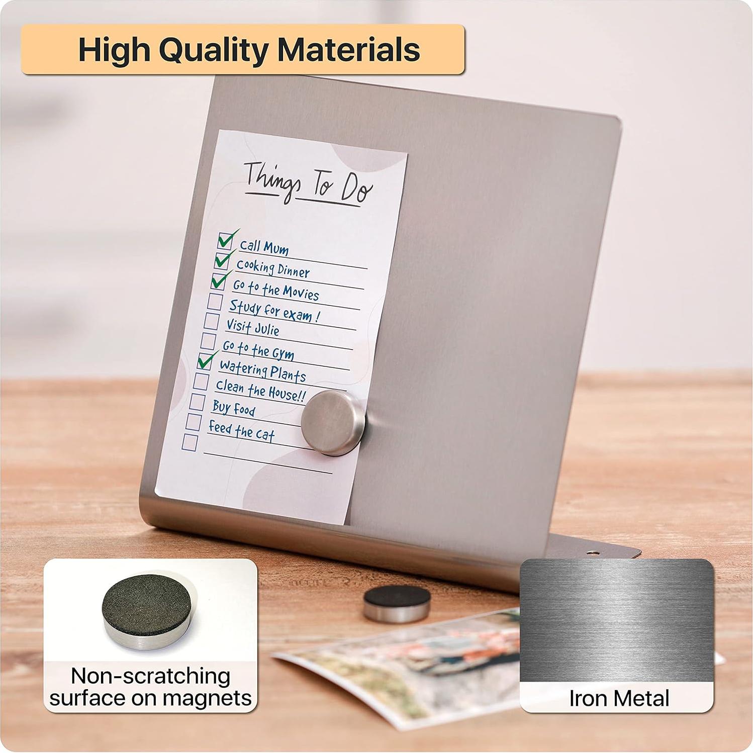 Tablero Magnético Borrable 20x20 cm OutFormal Plata