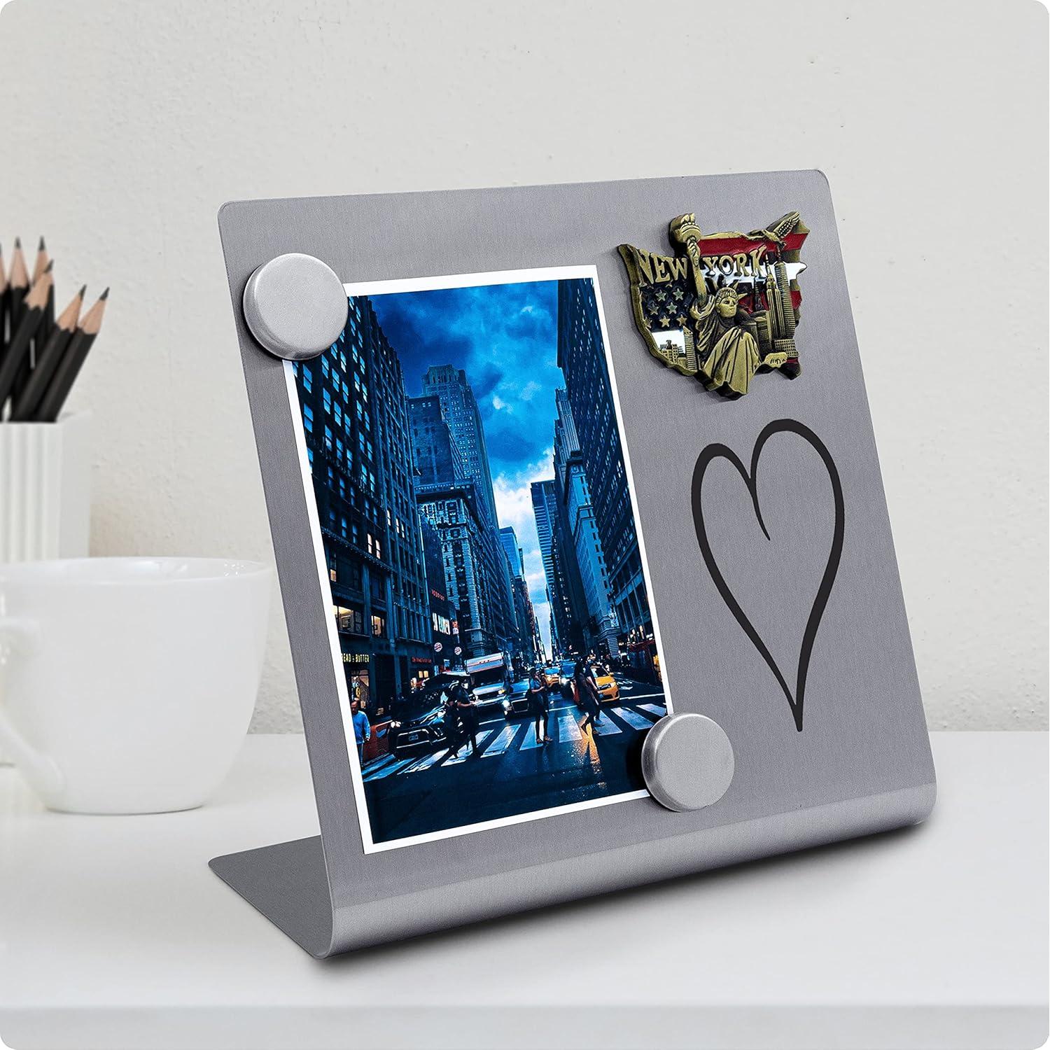 Tablero Magnético Borrable 20x20 cm OutFormal Plata