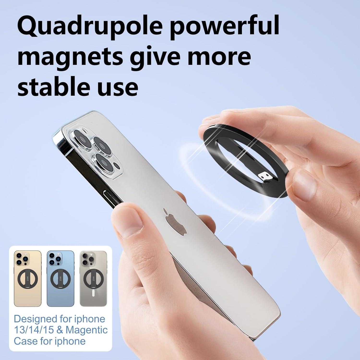 Soporte Magnético ZXM para iPhone y Smartphones Azul