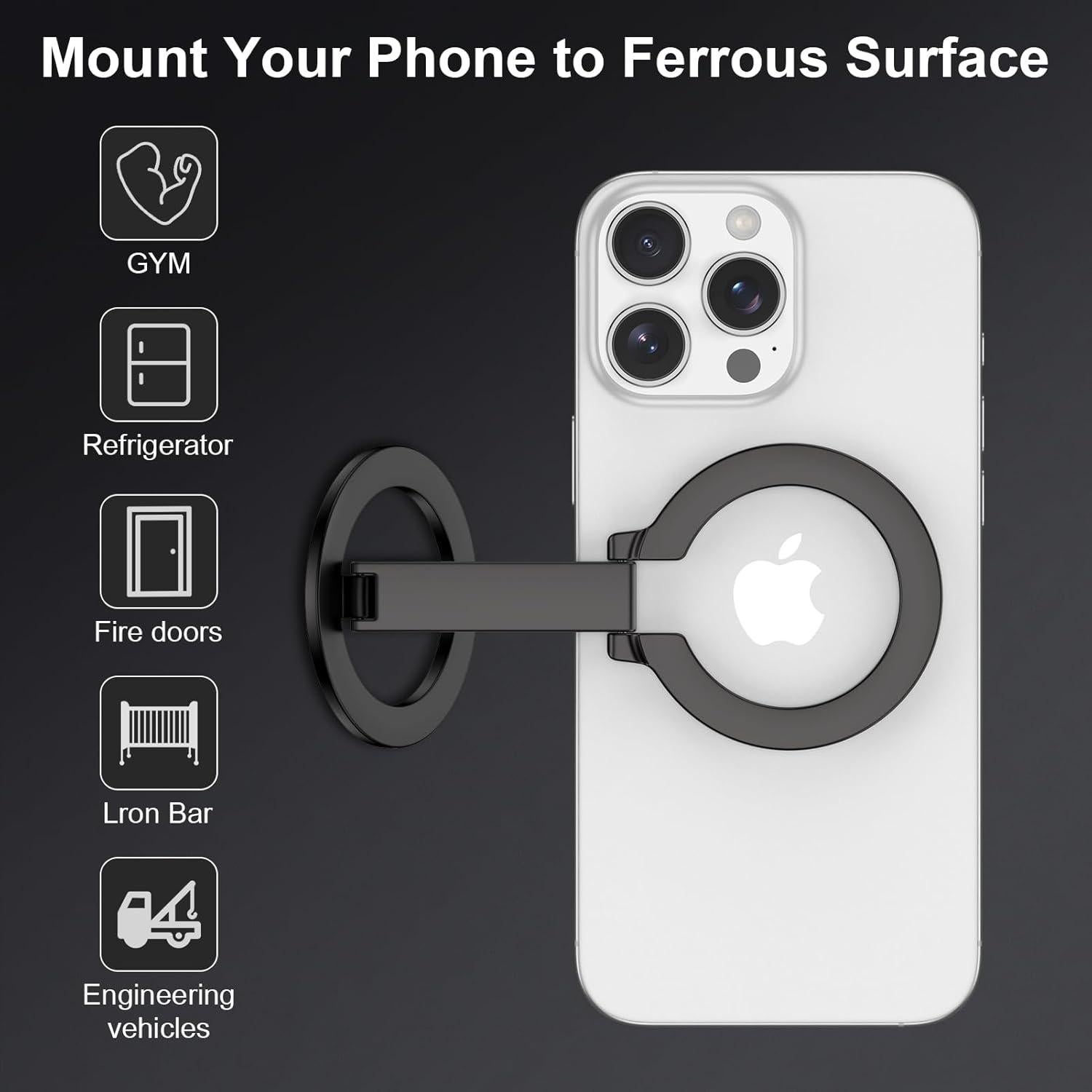 Soporte Magnético para Teléfono Sidpro Doble Ajustable