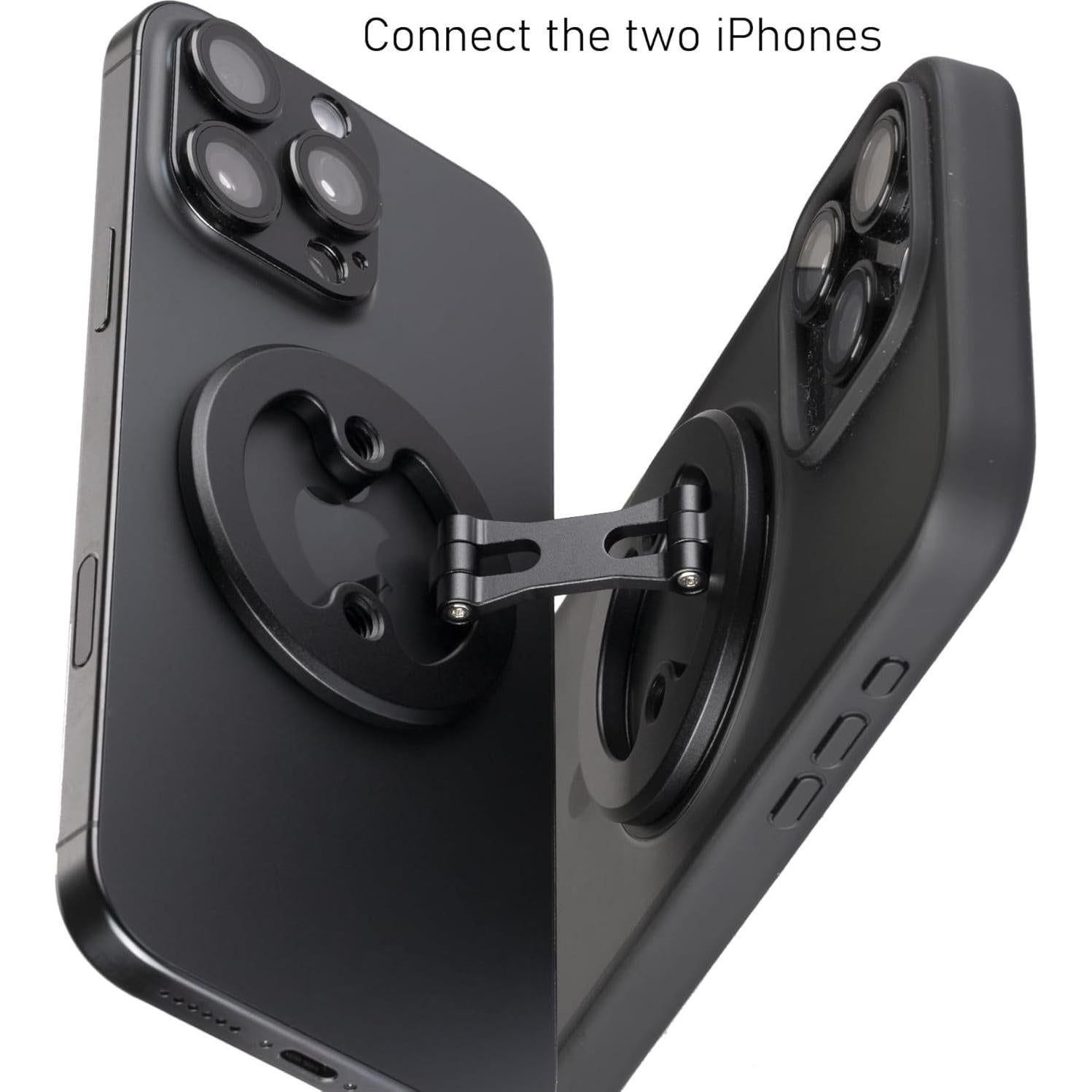 Soporte Magnético Doble Zelnoox para iPhone 12 - Plegable